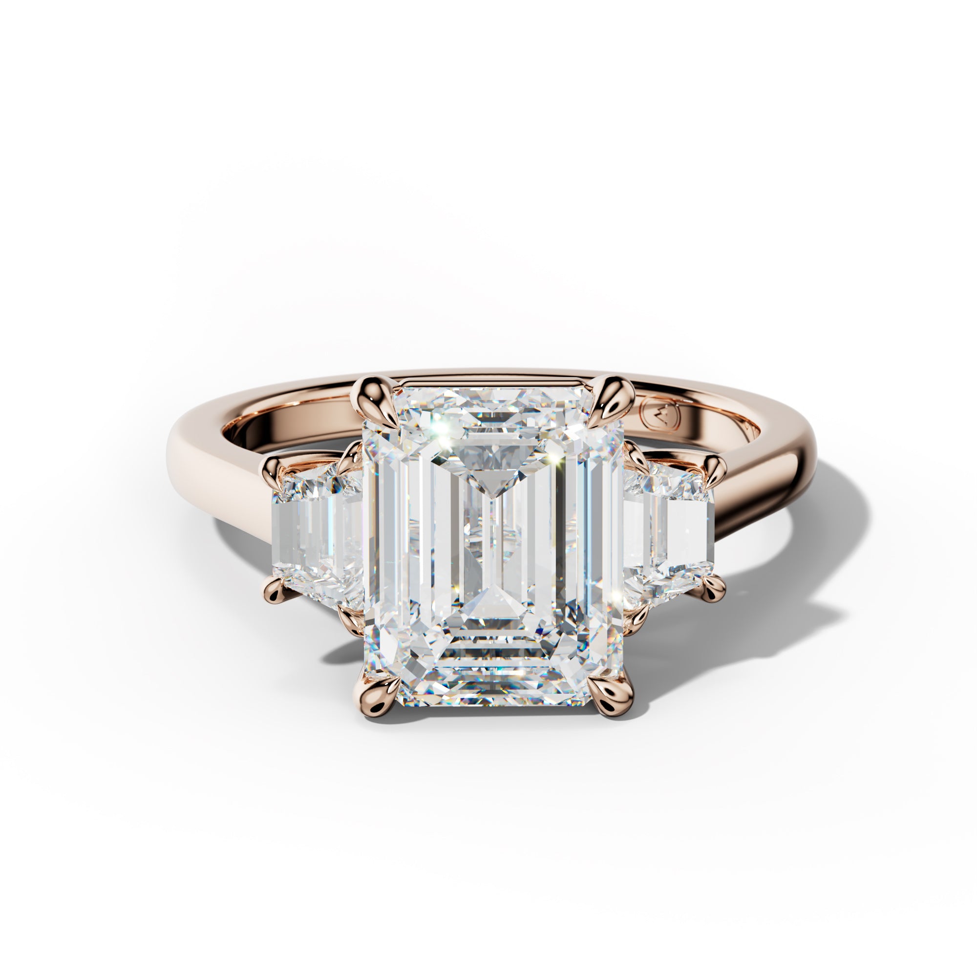 Emery Emerald Cut Engagement Ring
