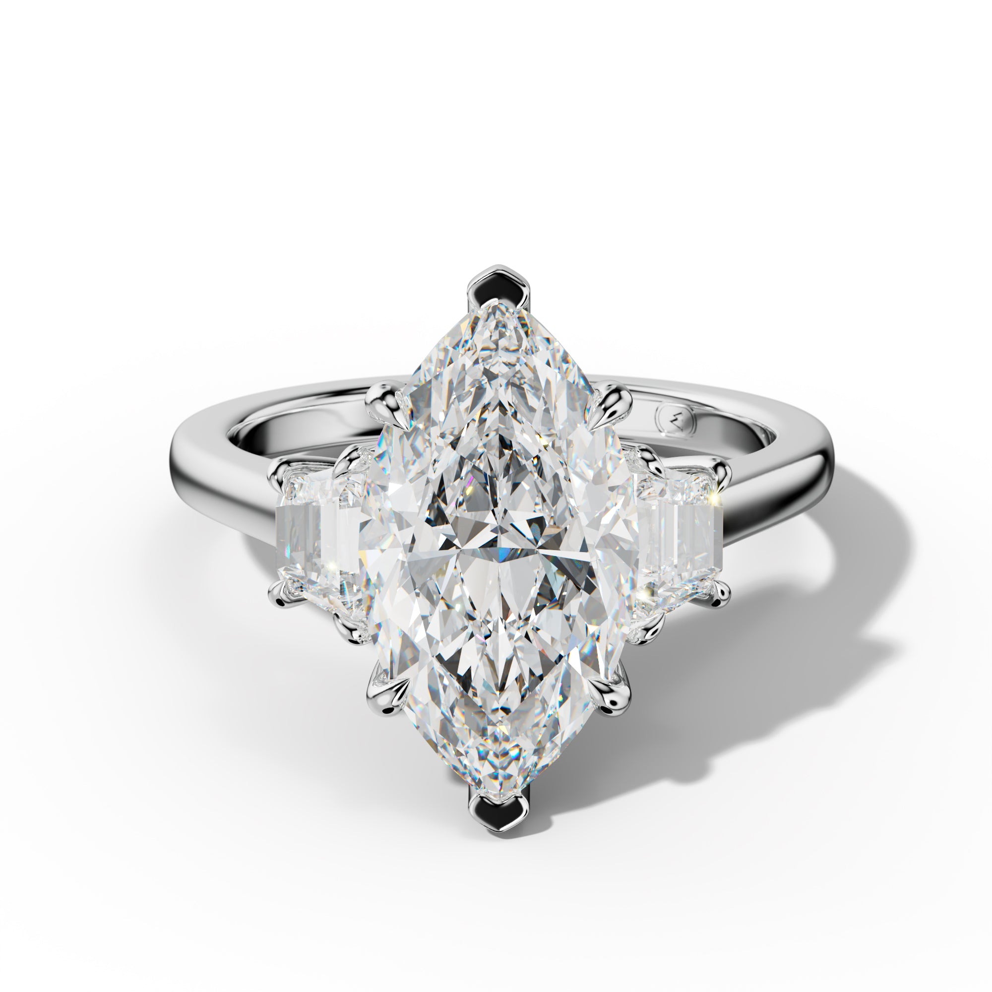 Emery Marquise Cut Engagement Ring