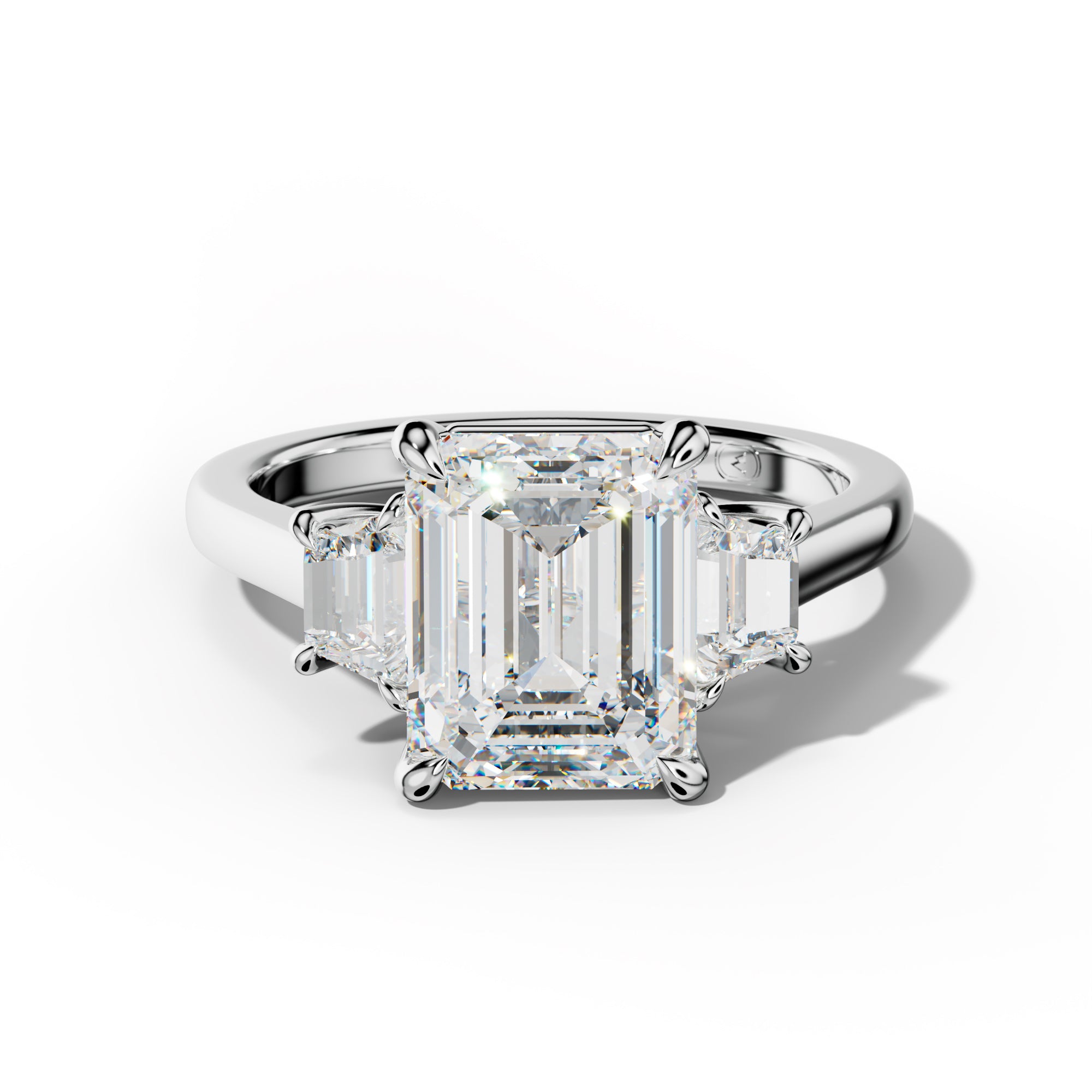 Emery Emerald Cut Engagement Ring