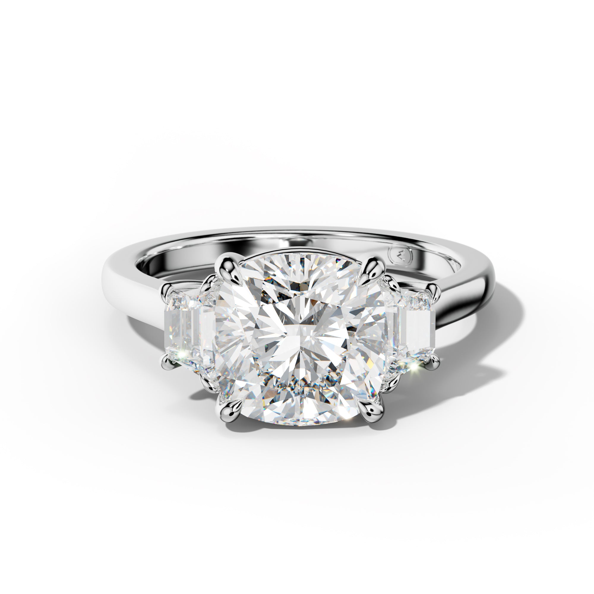 Emery Cushion Cut Engagement Ring
