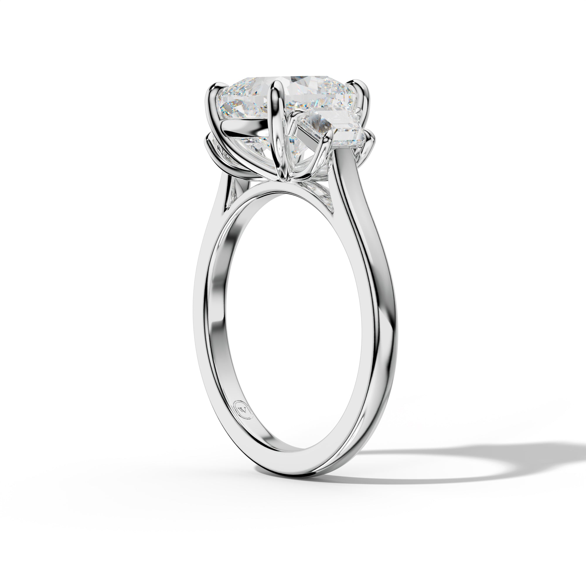 Emery Cushion Cut Engagement Ring