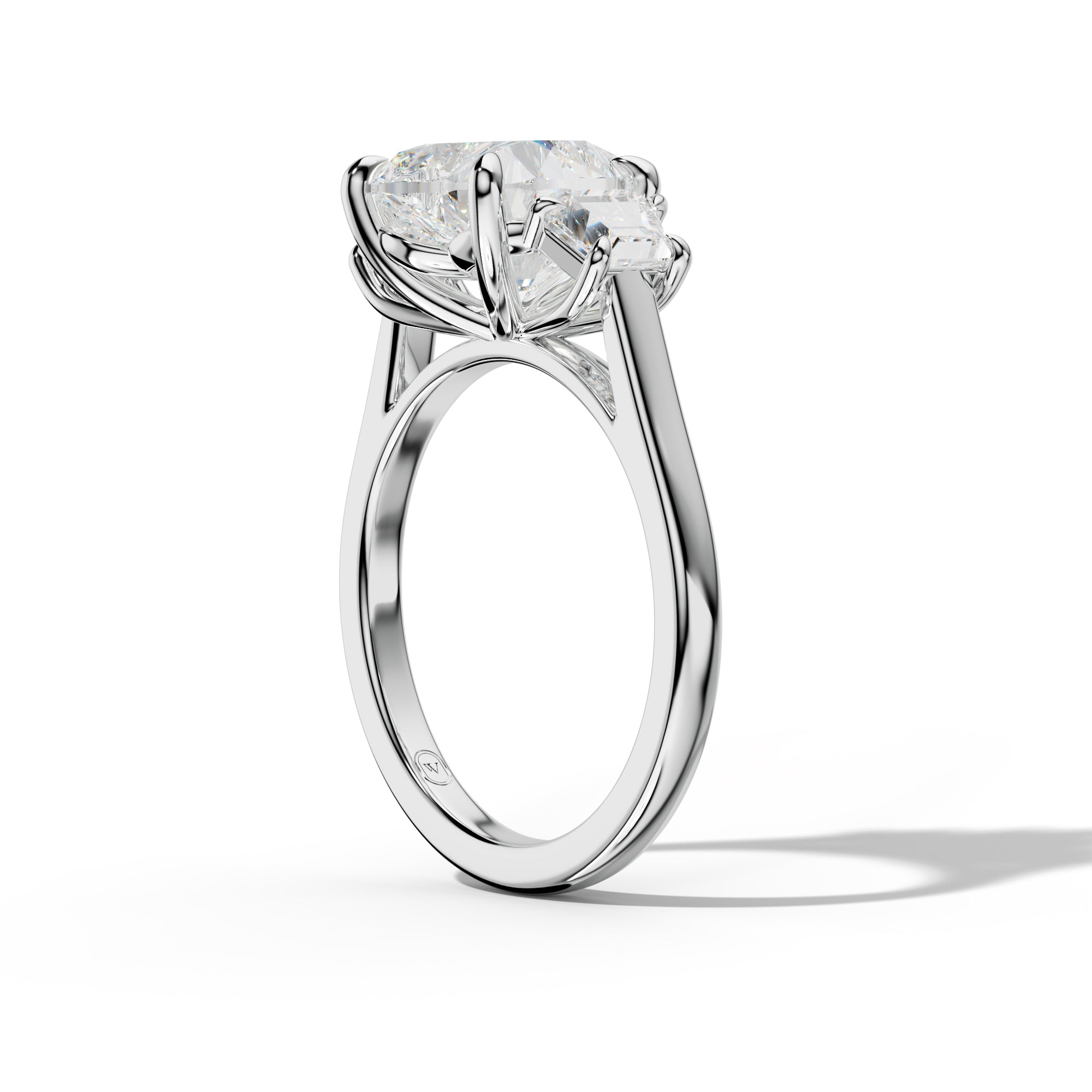 Emery Heart Cut Engagement Ring