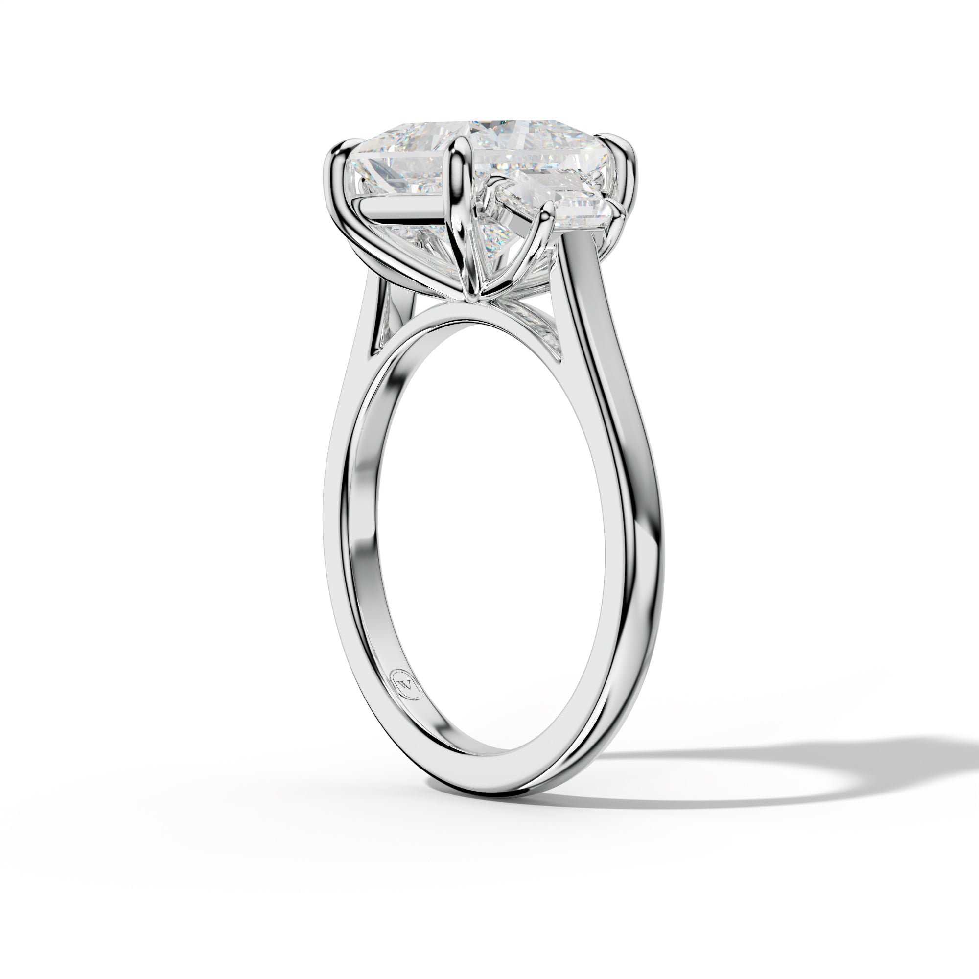 Emery Princess Cut Engagement Ring