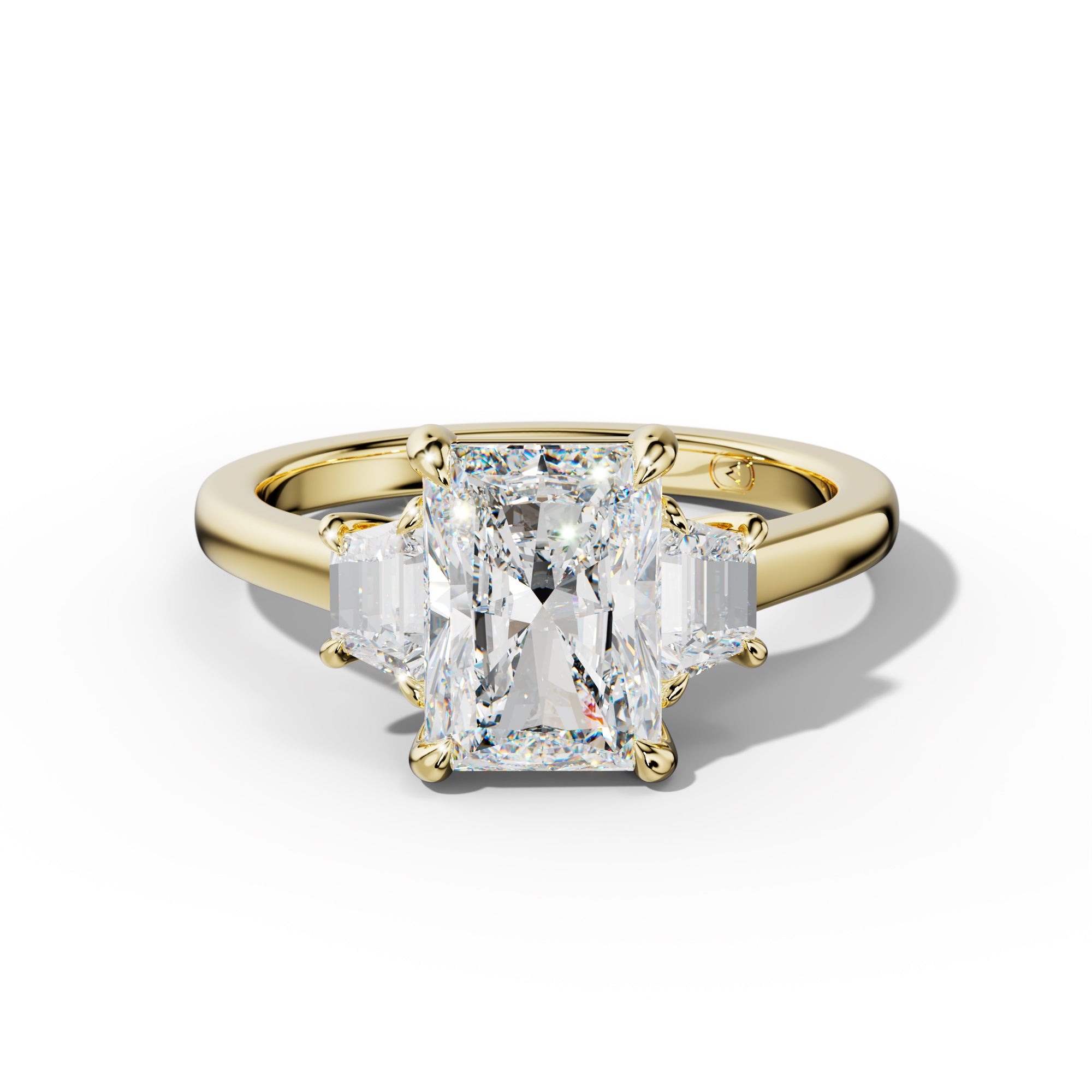 Emery Radiant Cut Engagement Ring