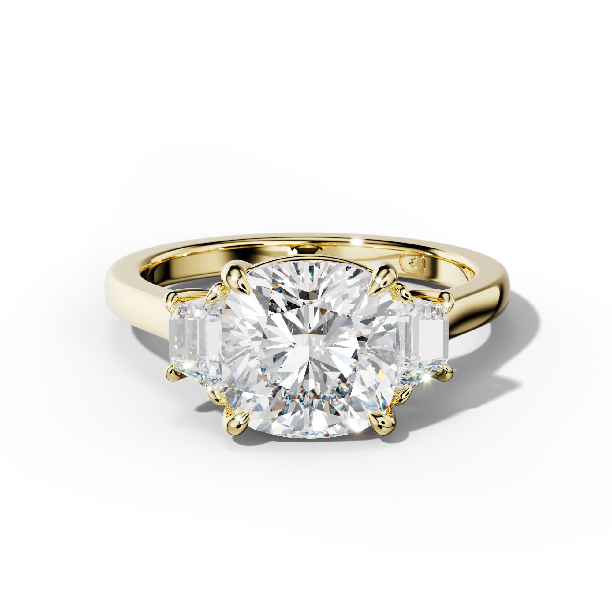 Emery Cushion Cut Engagement Ring