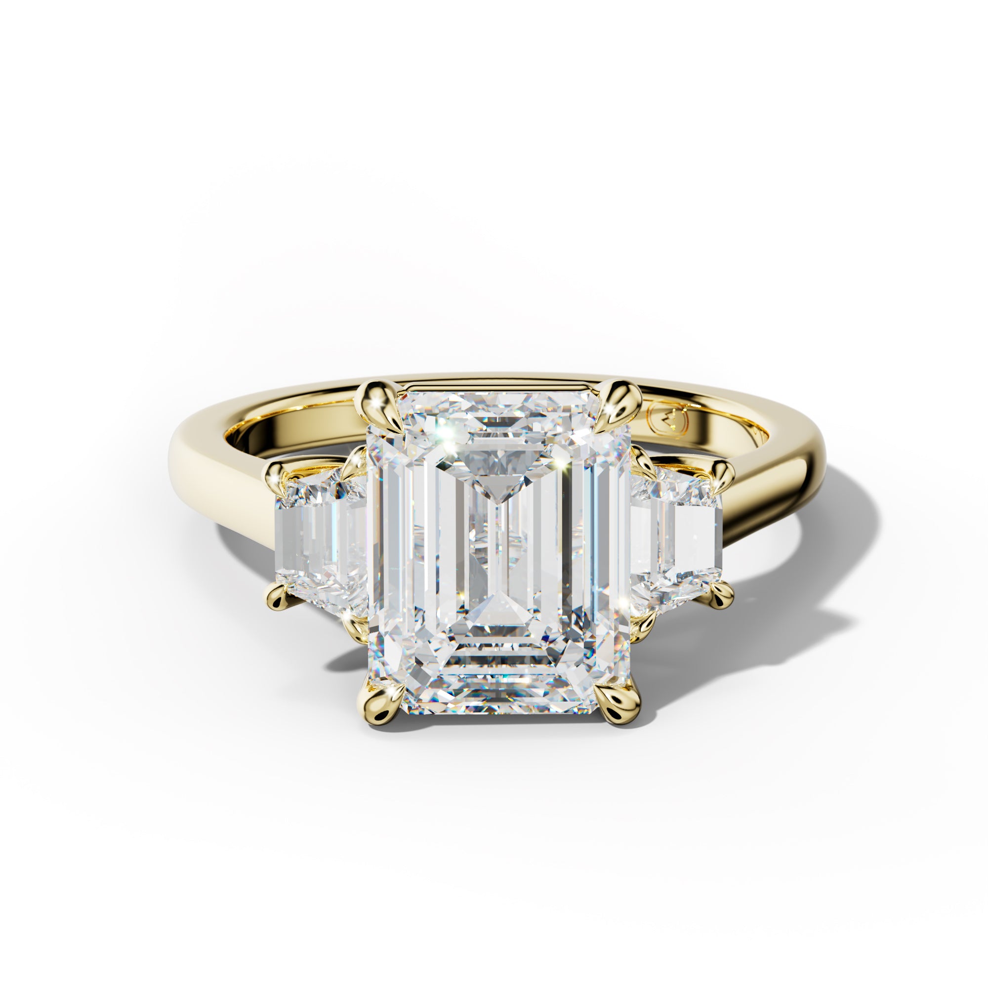 Emery Emerald Cut Engagement Ring