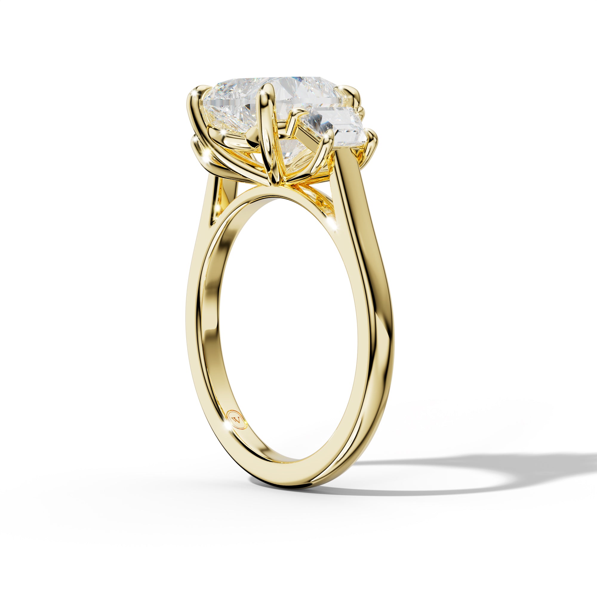 Emery Heart Cut Engagement Ring