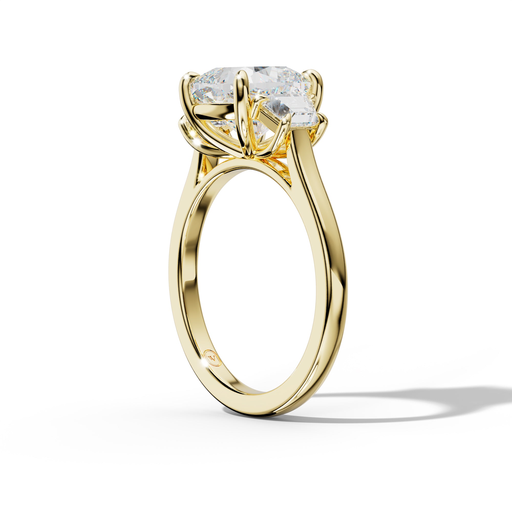 Emery Cushion Cut Engagement Ring