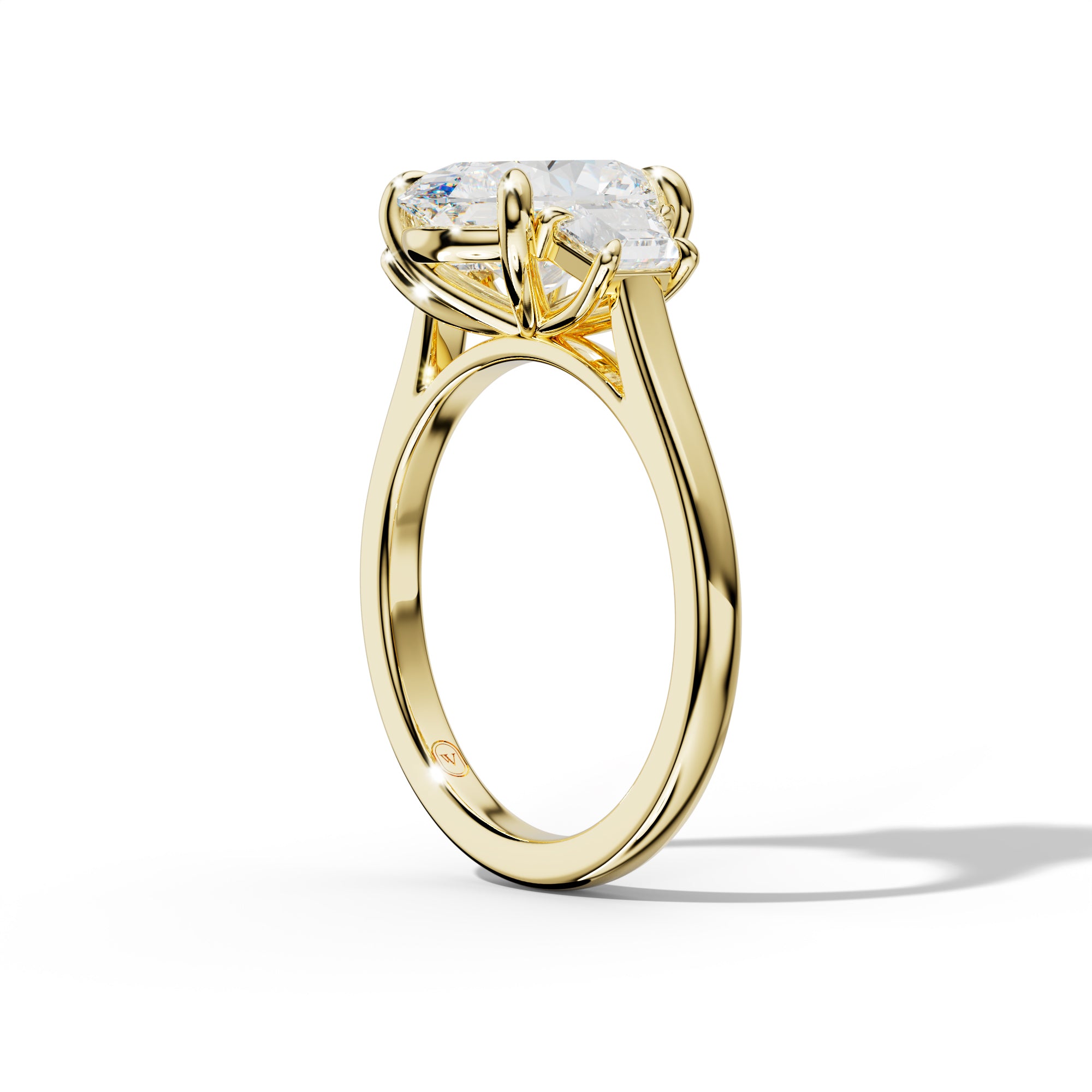 Emery Oval Diamond Engagement Ring