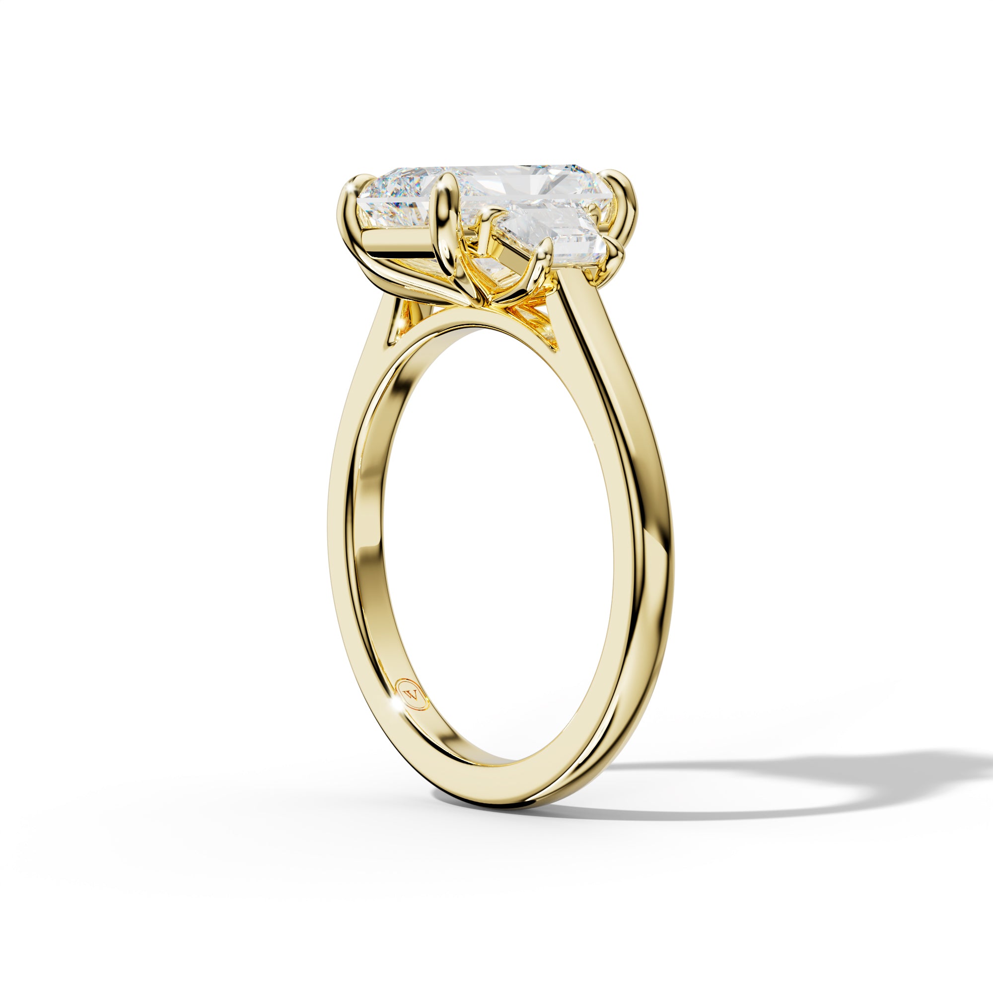 Emery Radiant Cut Engagement Ring
