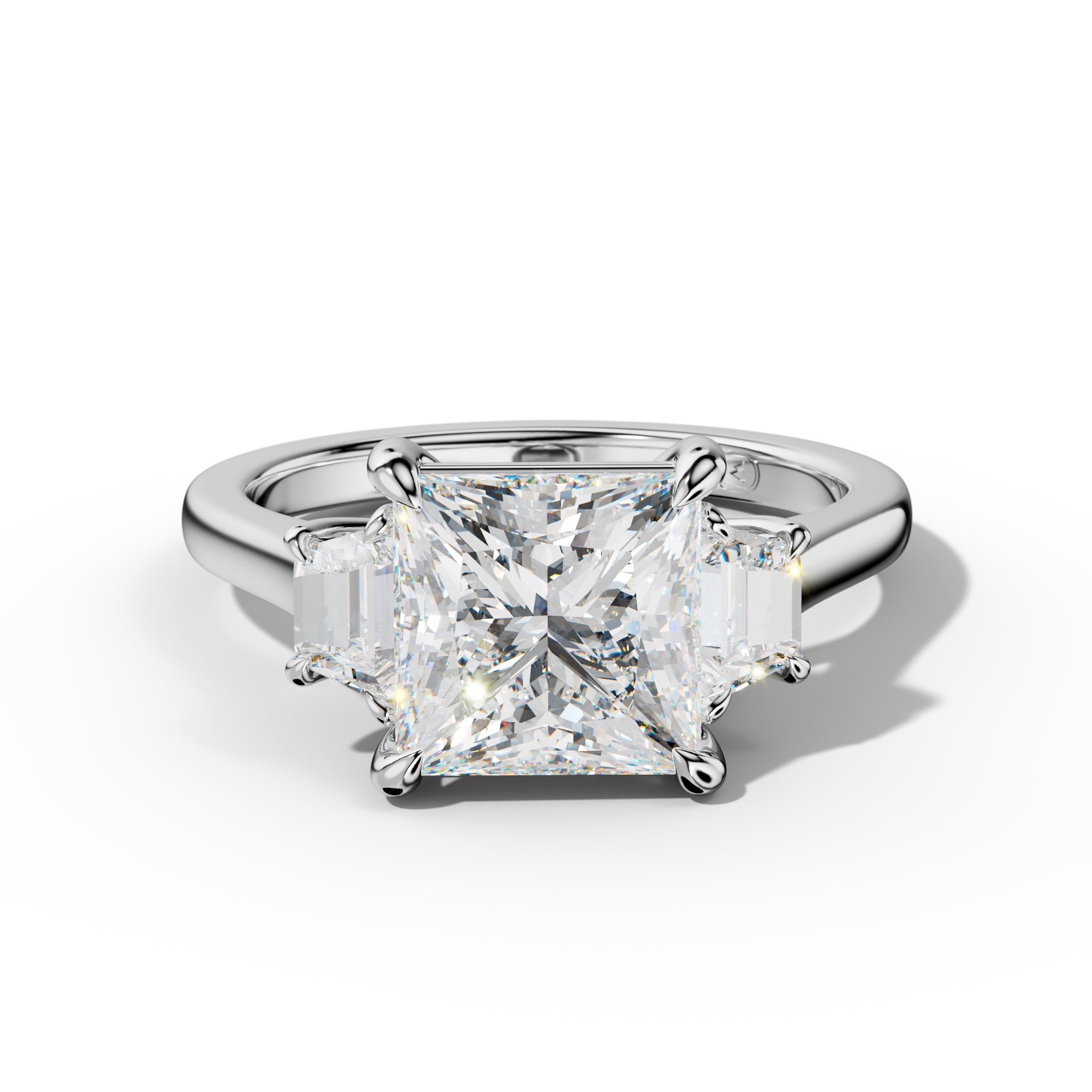 Emery Princess Cut Engagement Ring