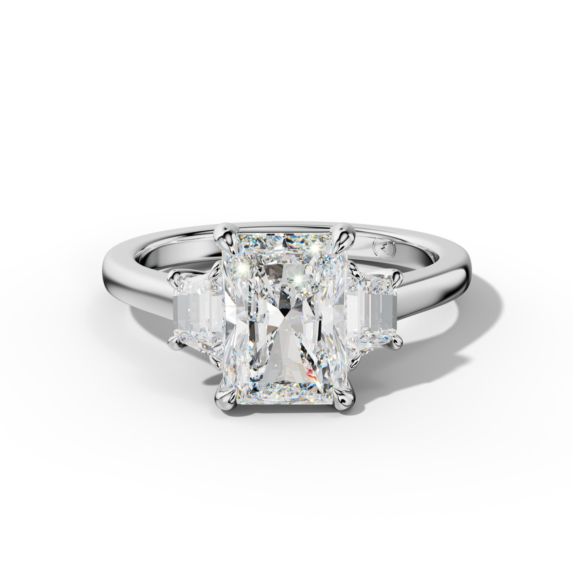 Emery Radiant Cut Engagement Ring