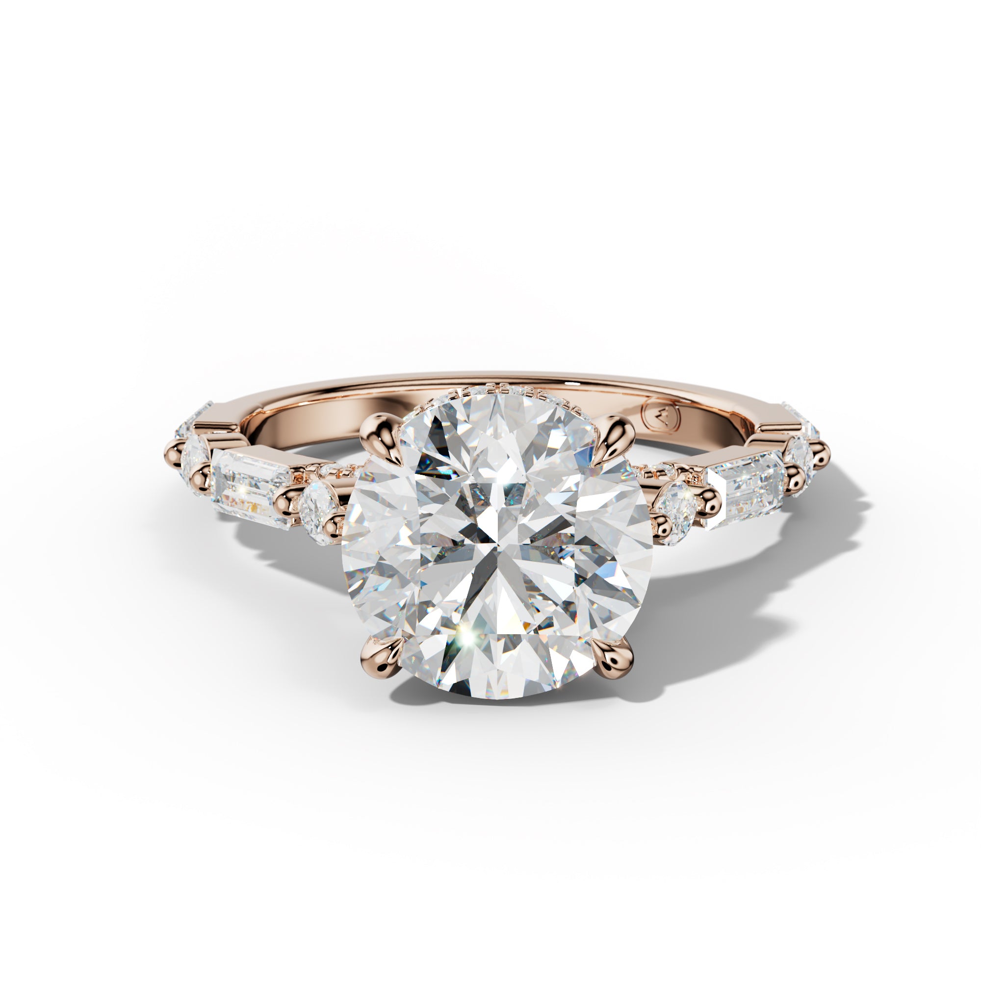 Clara Round Diamond Engagement Ring