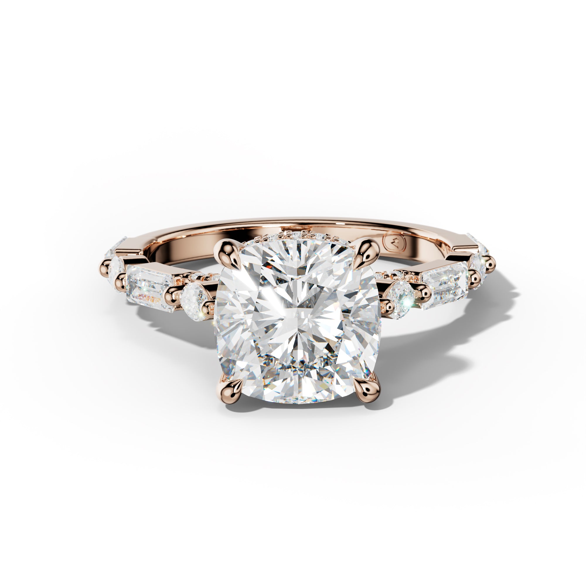 Clara Cushion Cut Engagement Ring
