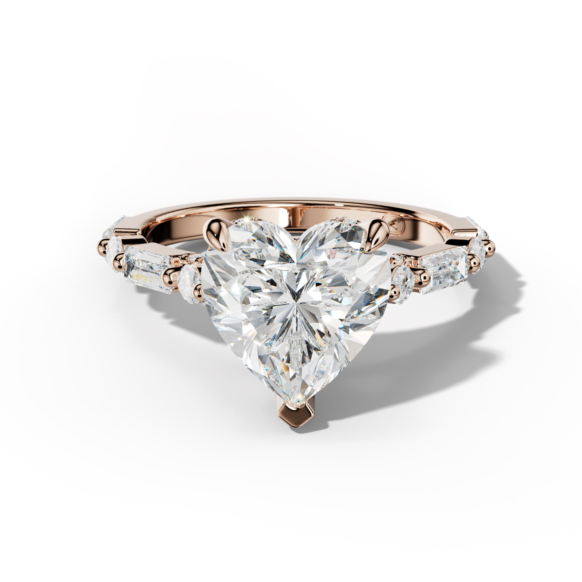 Clara Heart Cut Engagement Ring