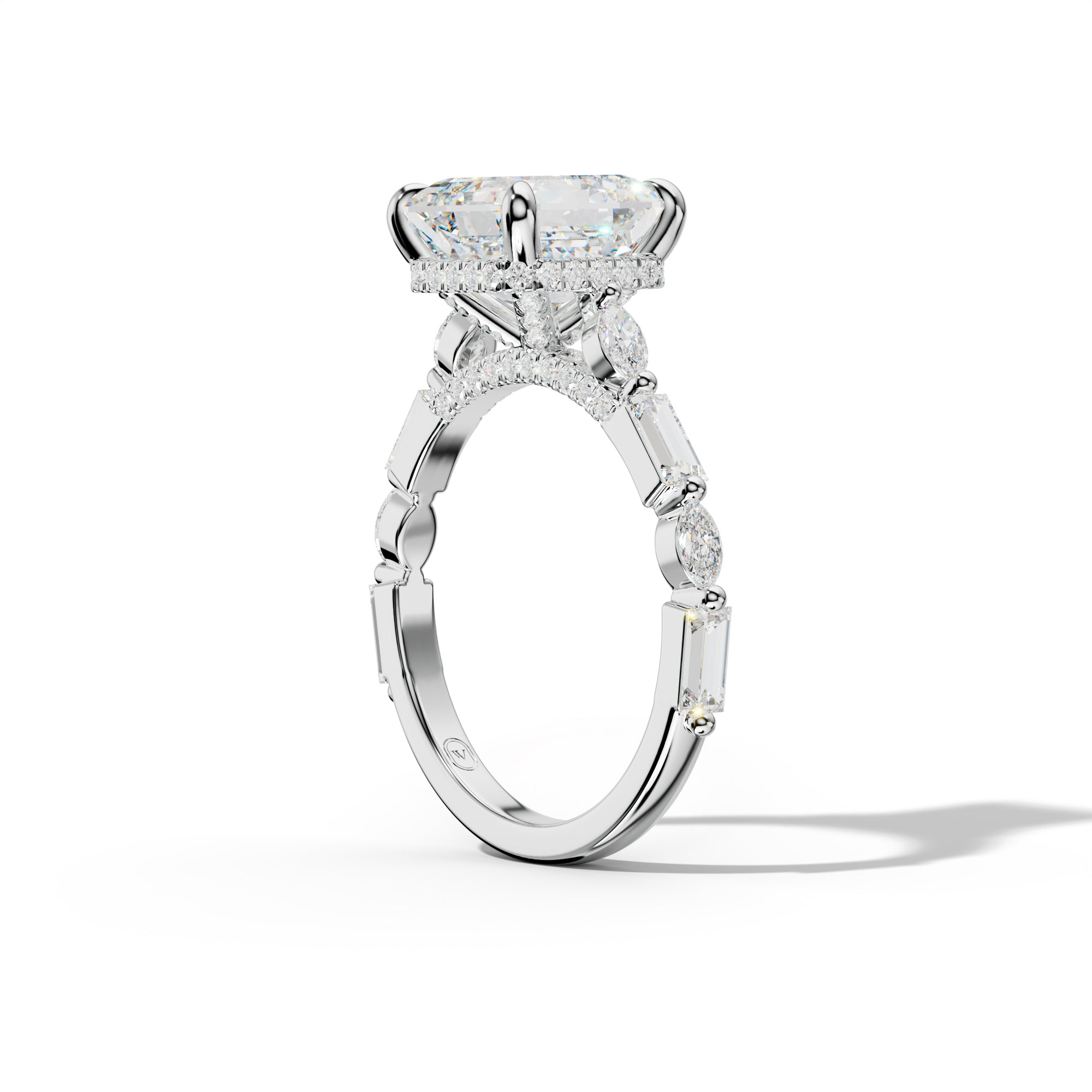 Clara Asscher Cut Engagement Ring