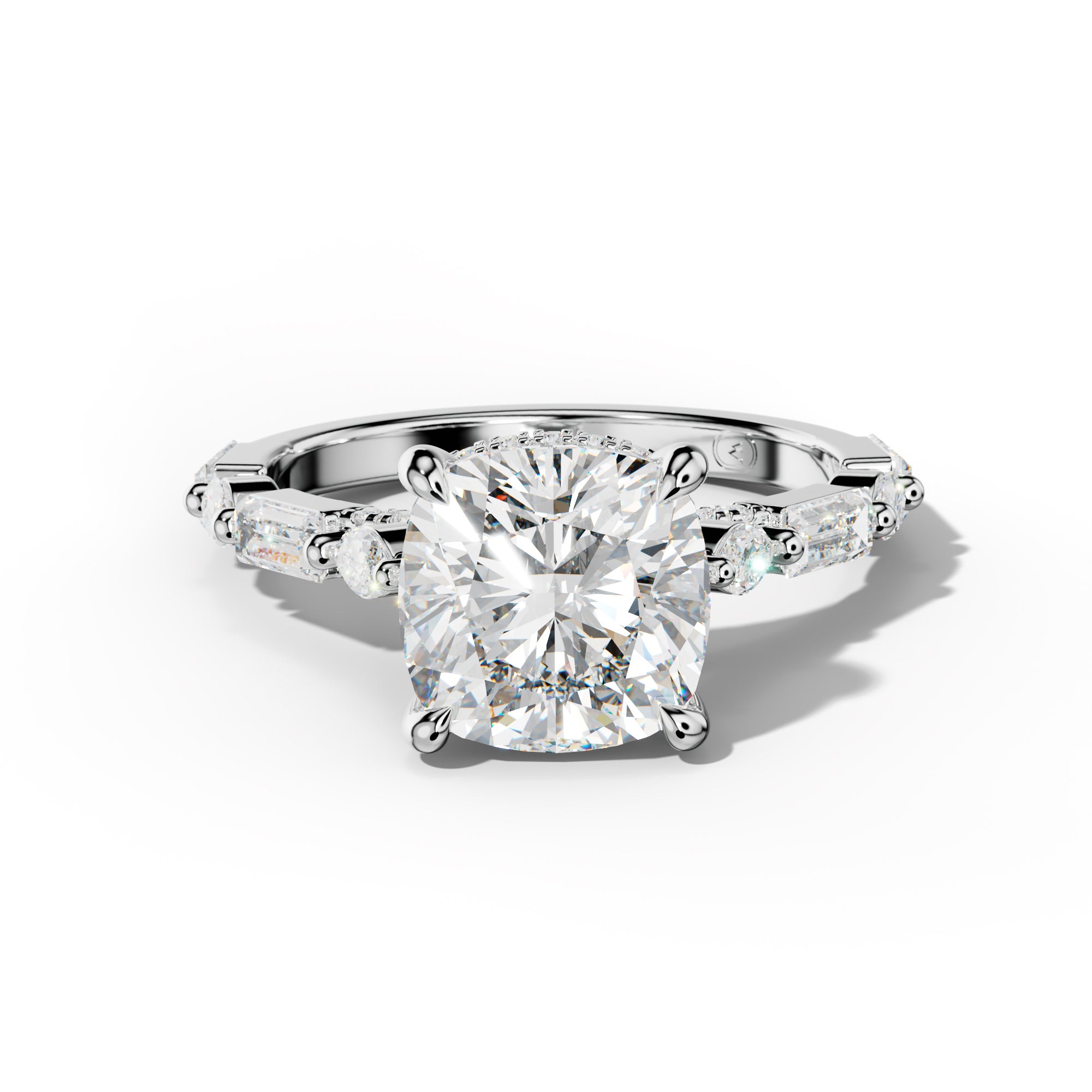 Clara Cushion Cut Engagement Ring