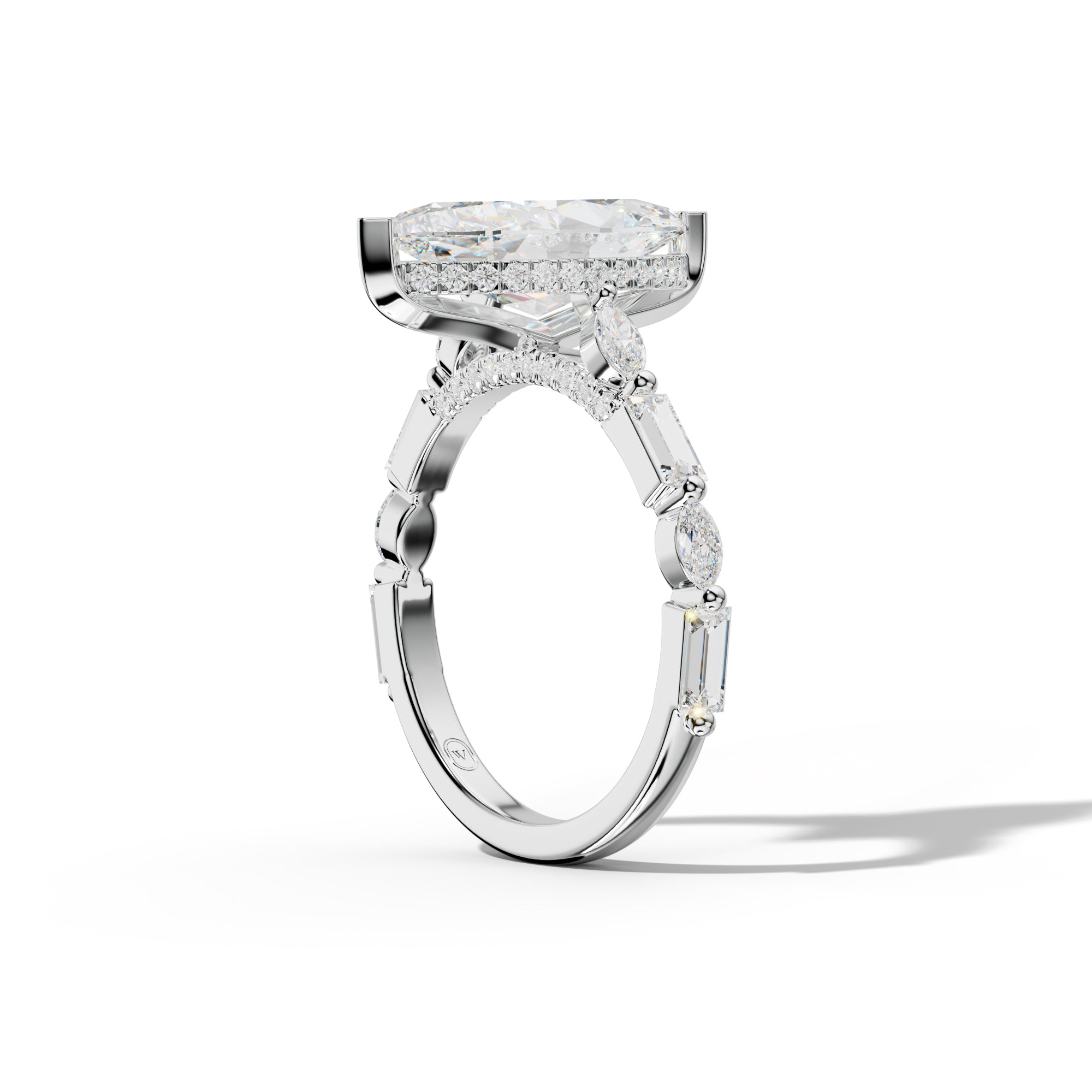 Clara Marquise Cut Engagement Ring