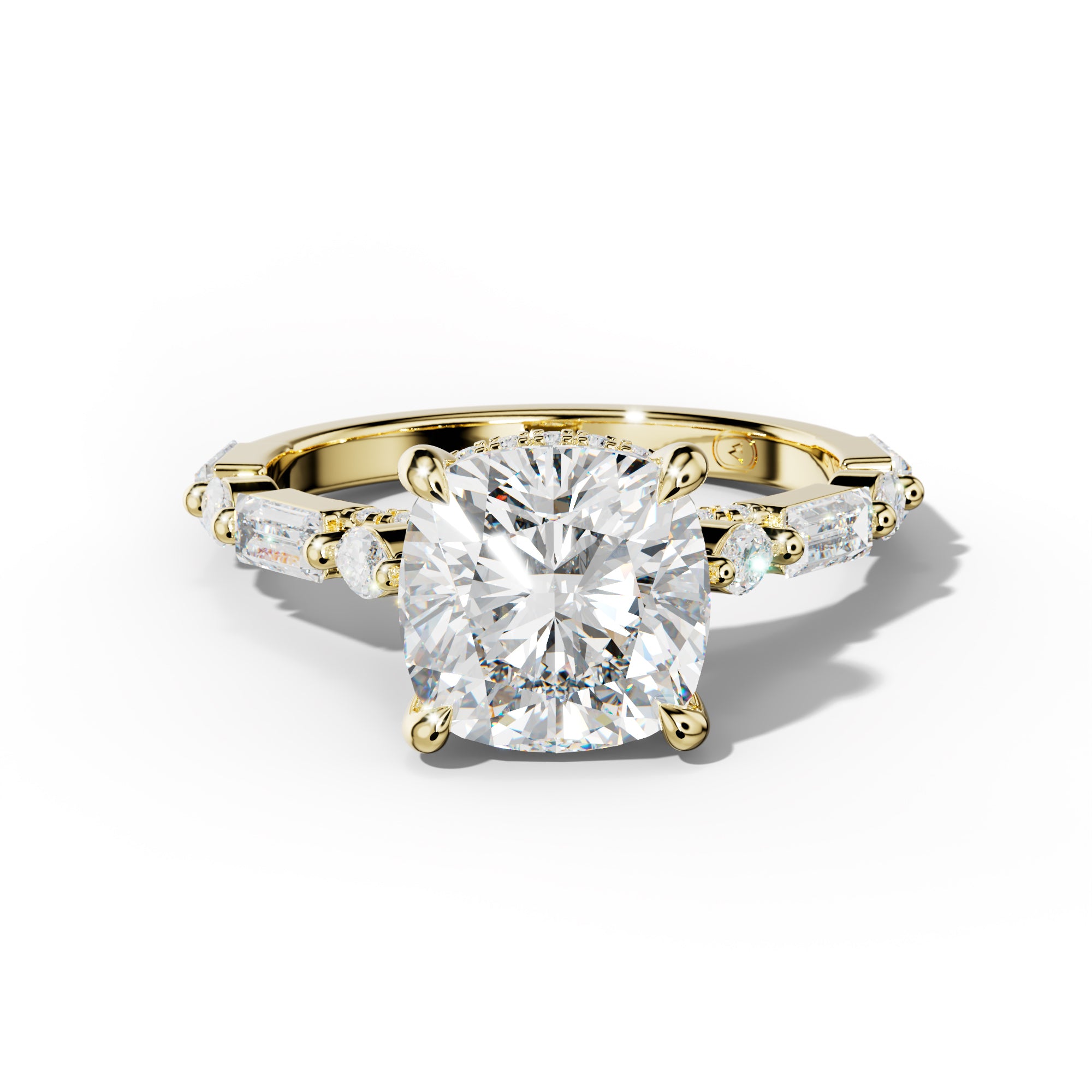 Clara Cushion Cut Engagement Ring