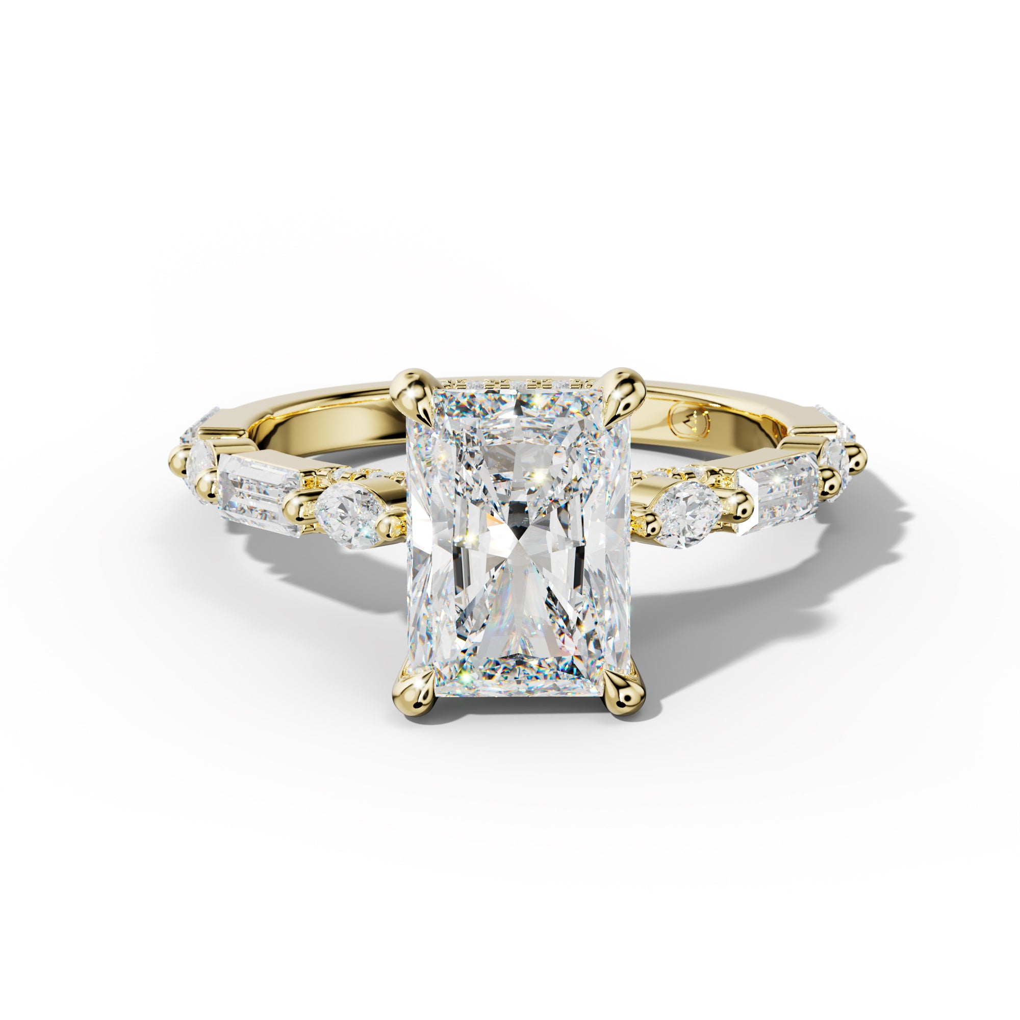 Clara Radiant Cut Engagement Ring