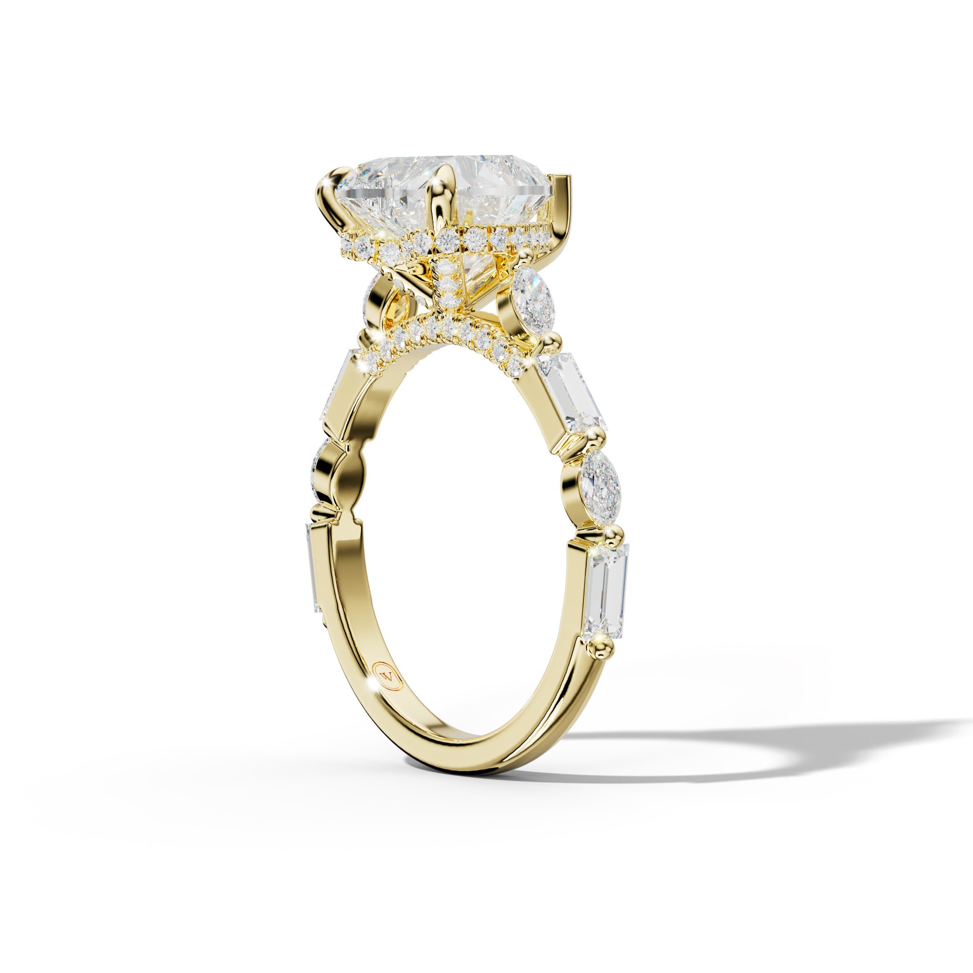 Clara Heart Cut Engagement Ring