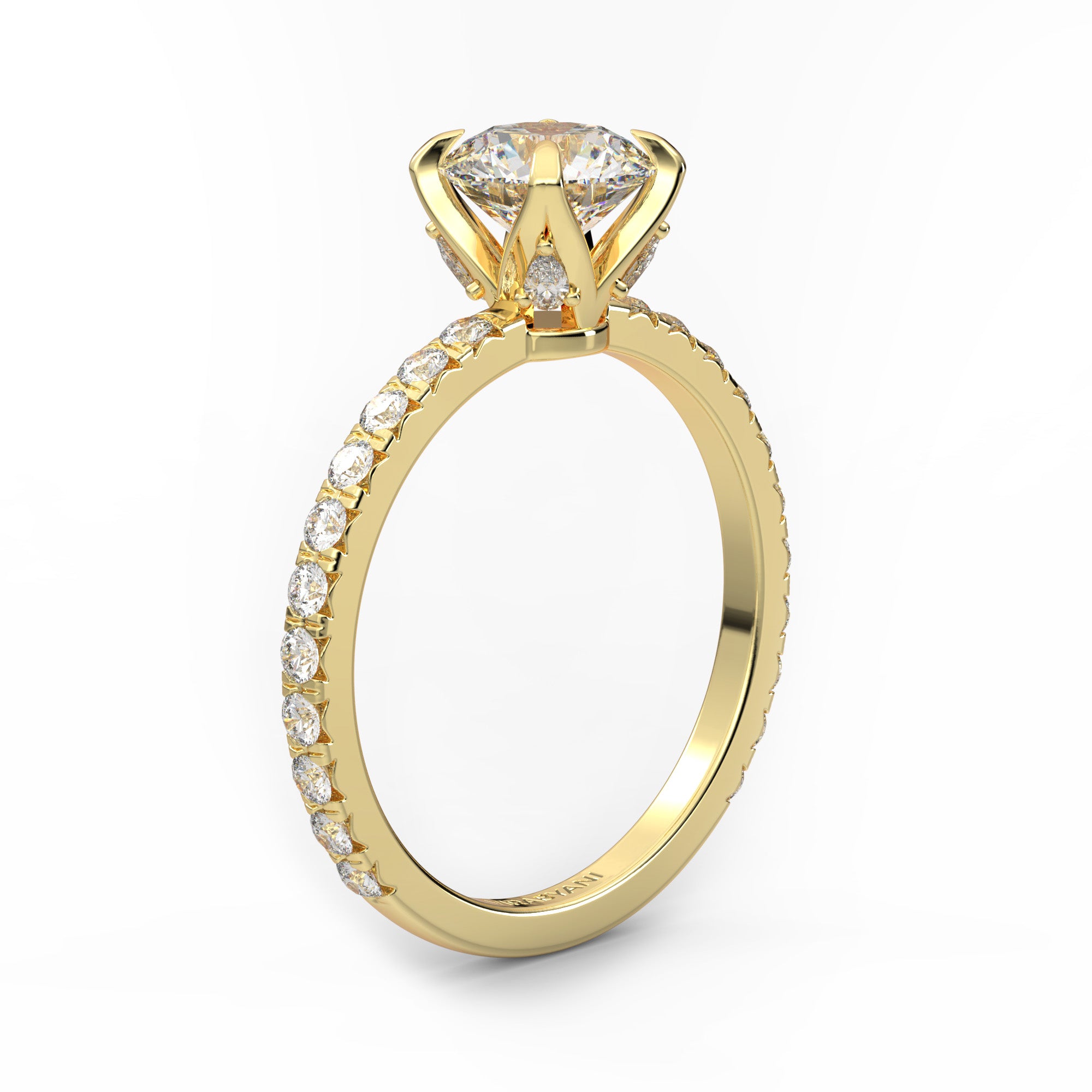 Chiara Round Diamond Engagement Ring