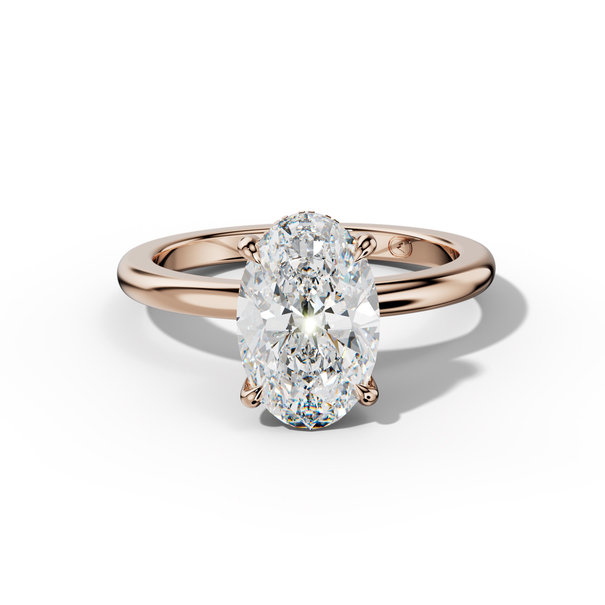 Reese Oval Diamond Engagement Ring