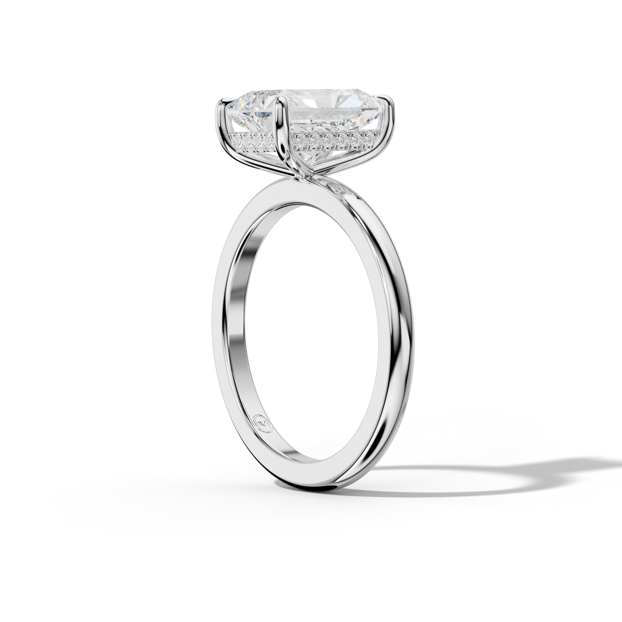 Reese Radiant Cut Engagement Ring