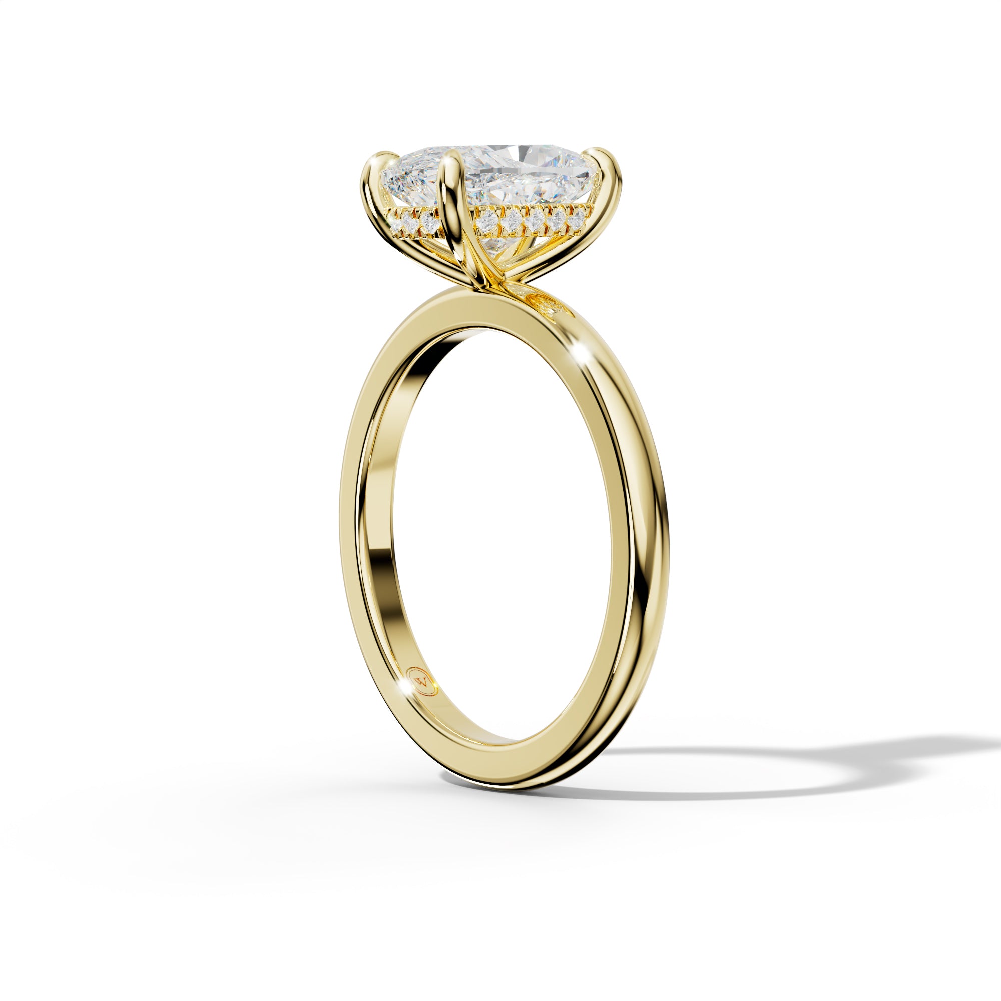 Reese Elongated Cushion Cut Engagement Ring