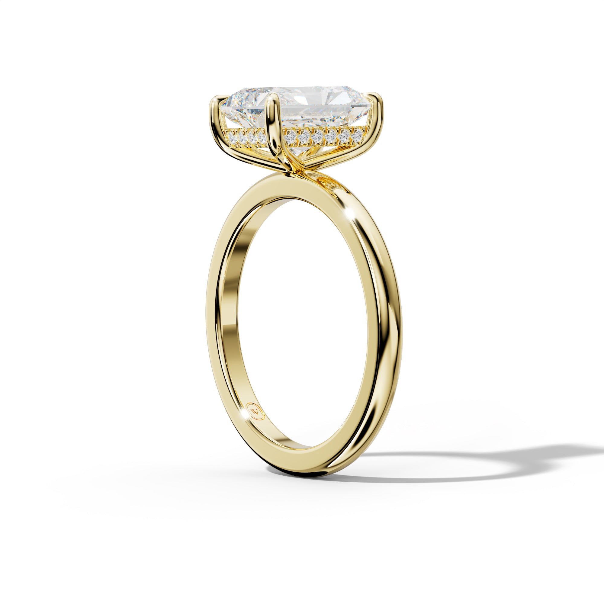 Reese Radiant Cut Engagement Ring