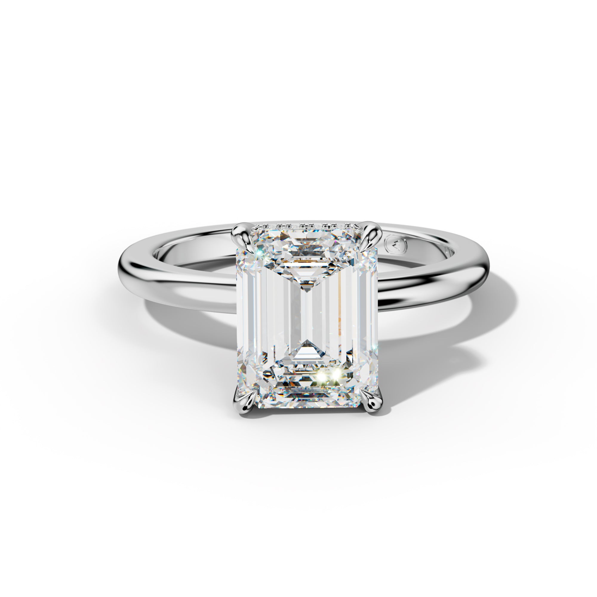 Reese Emerald Cut Engagement Ring