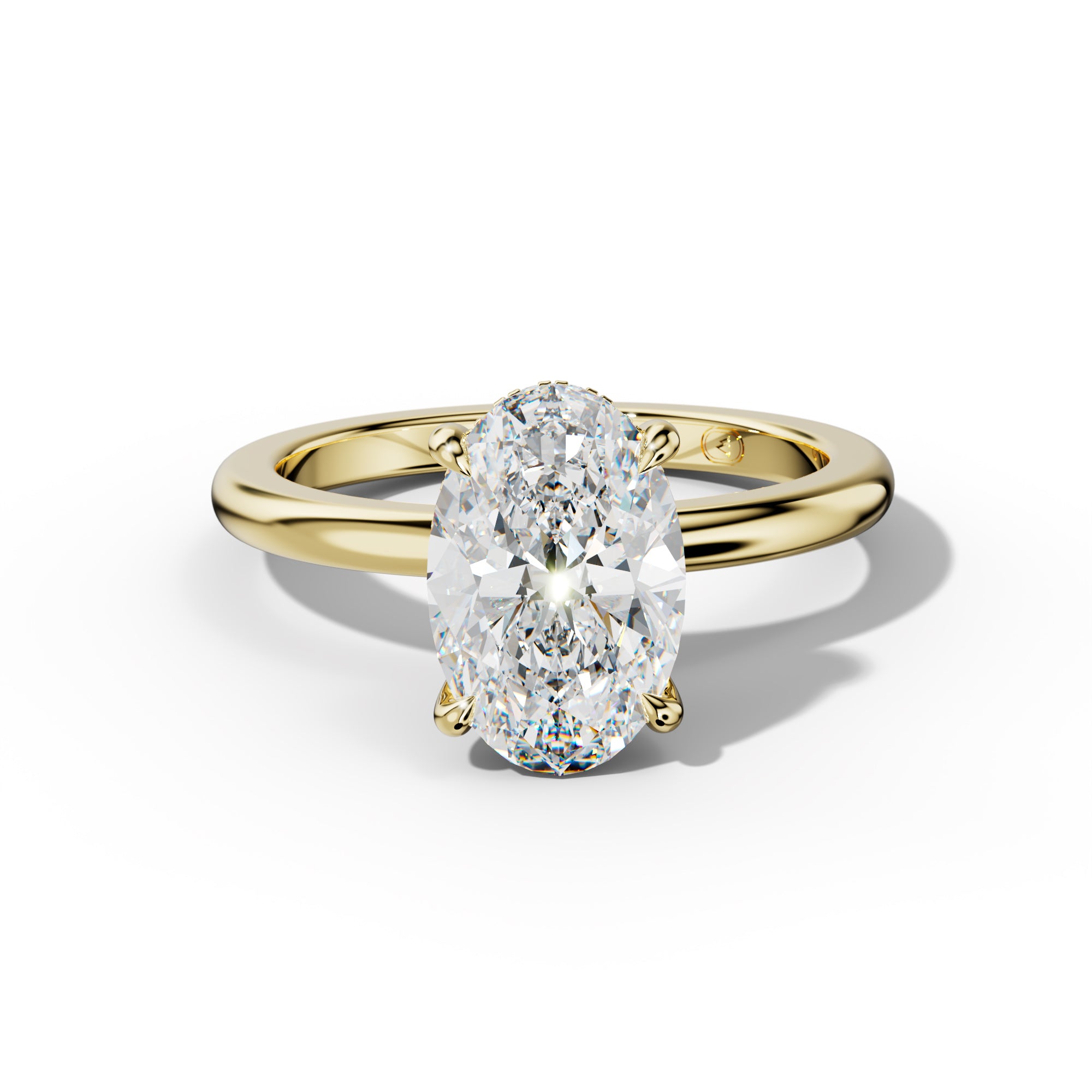 Reese Oval Diamond Engagement Ring