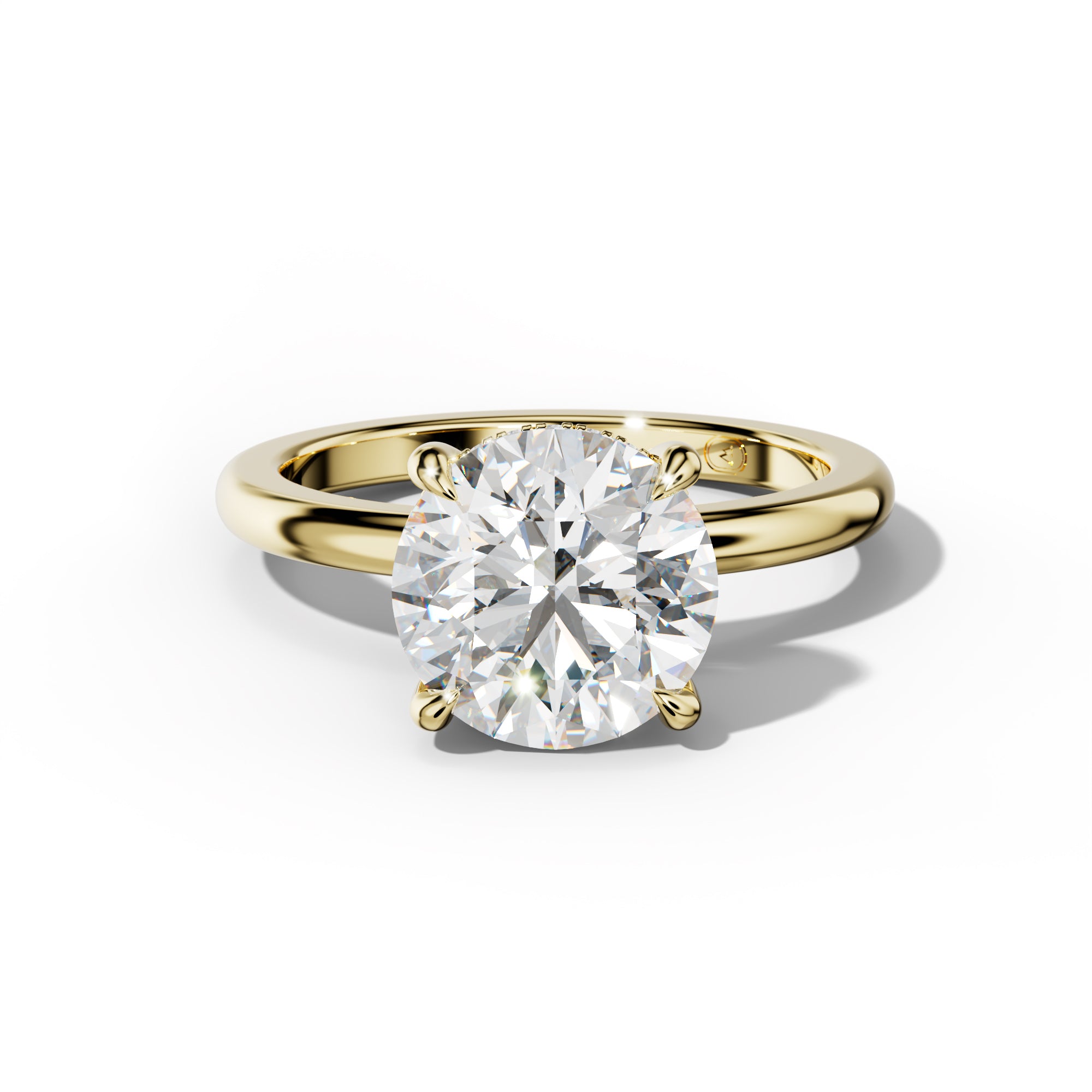 Reese Round Diamond Engagement Ring