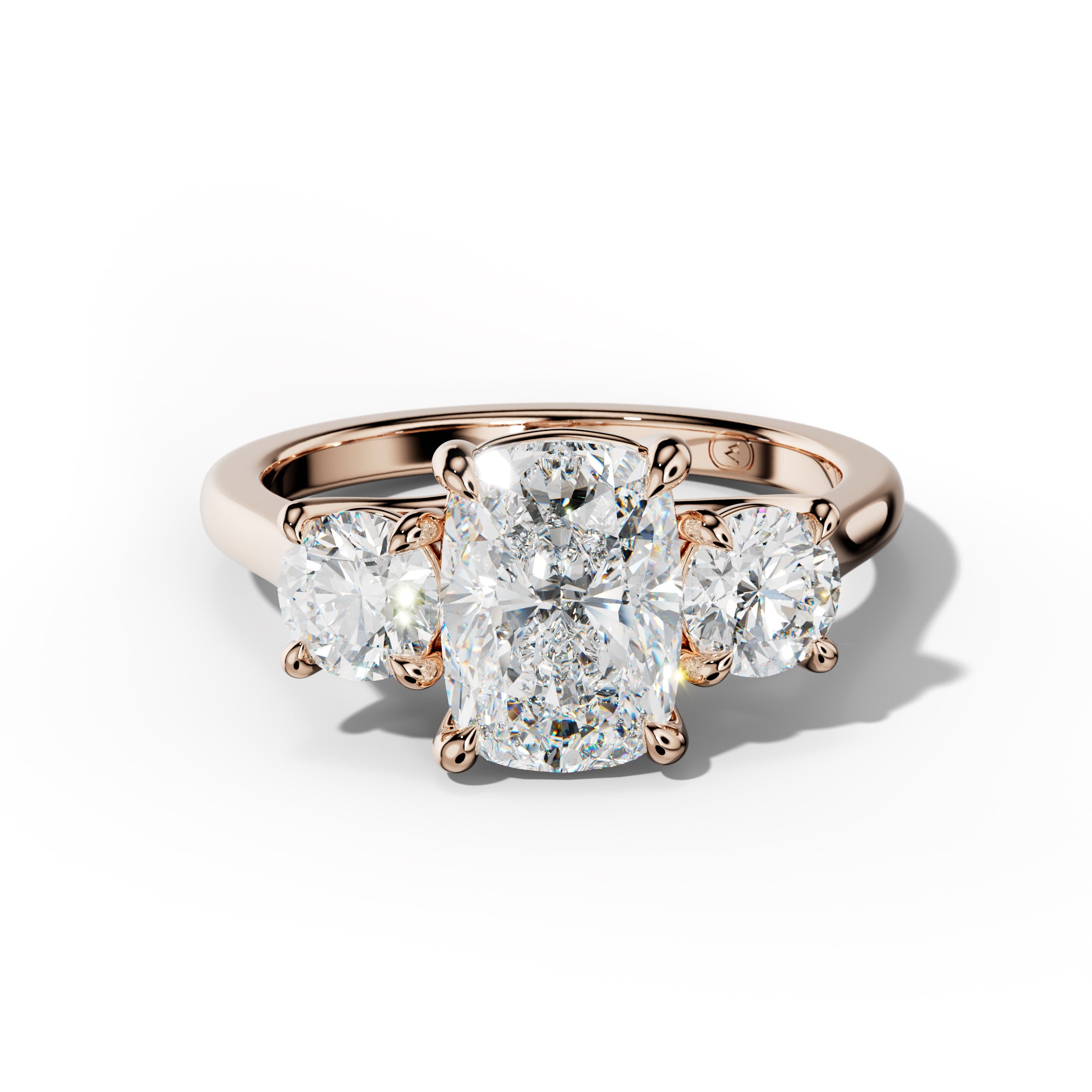 Noelle Elongated Cushion Cut Engagement Ring