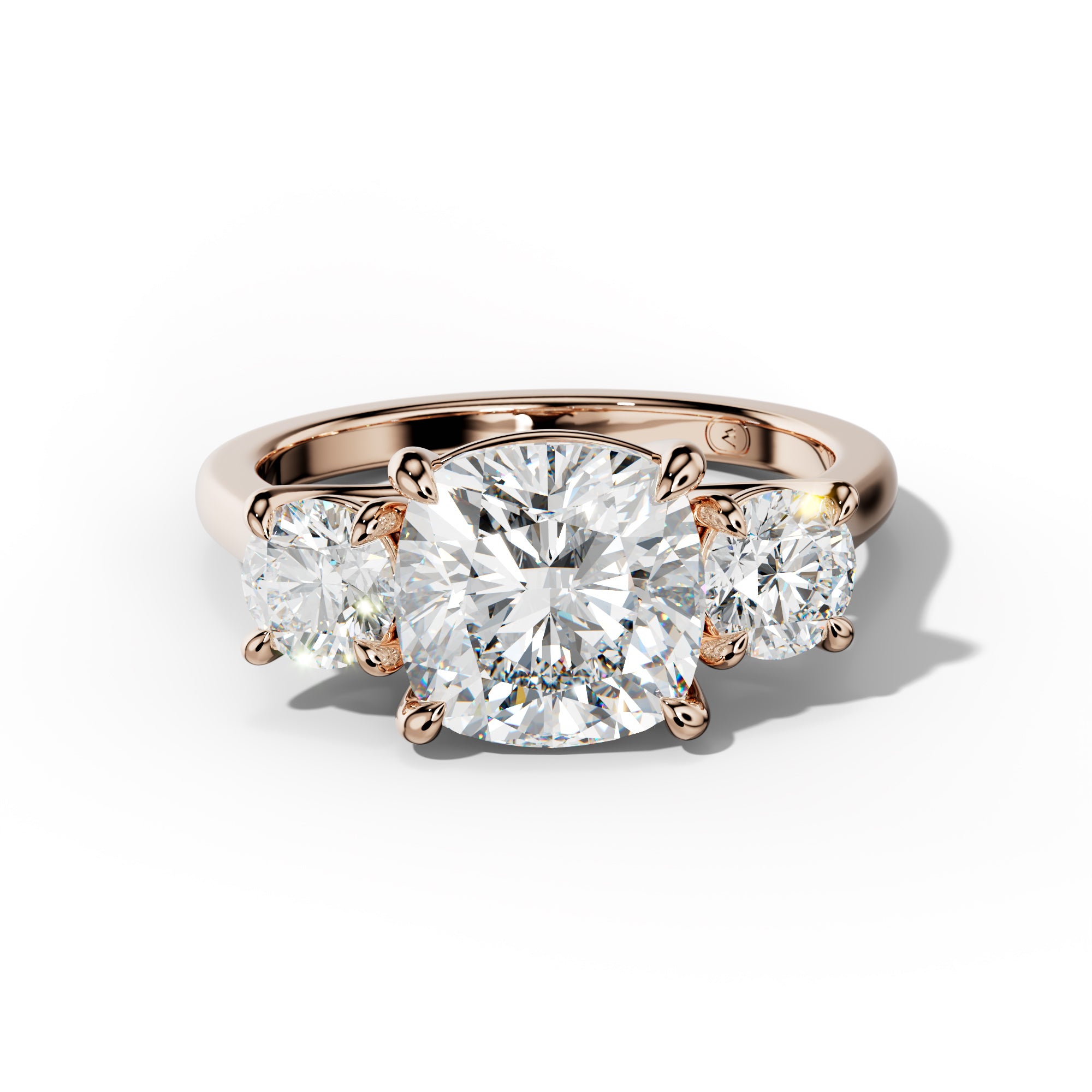 Noelle Cushion Cut Engagement Ring