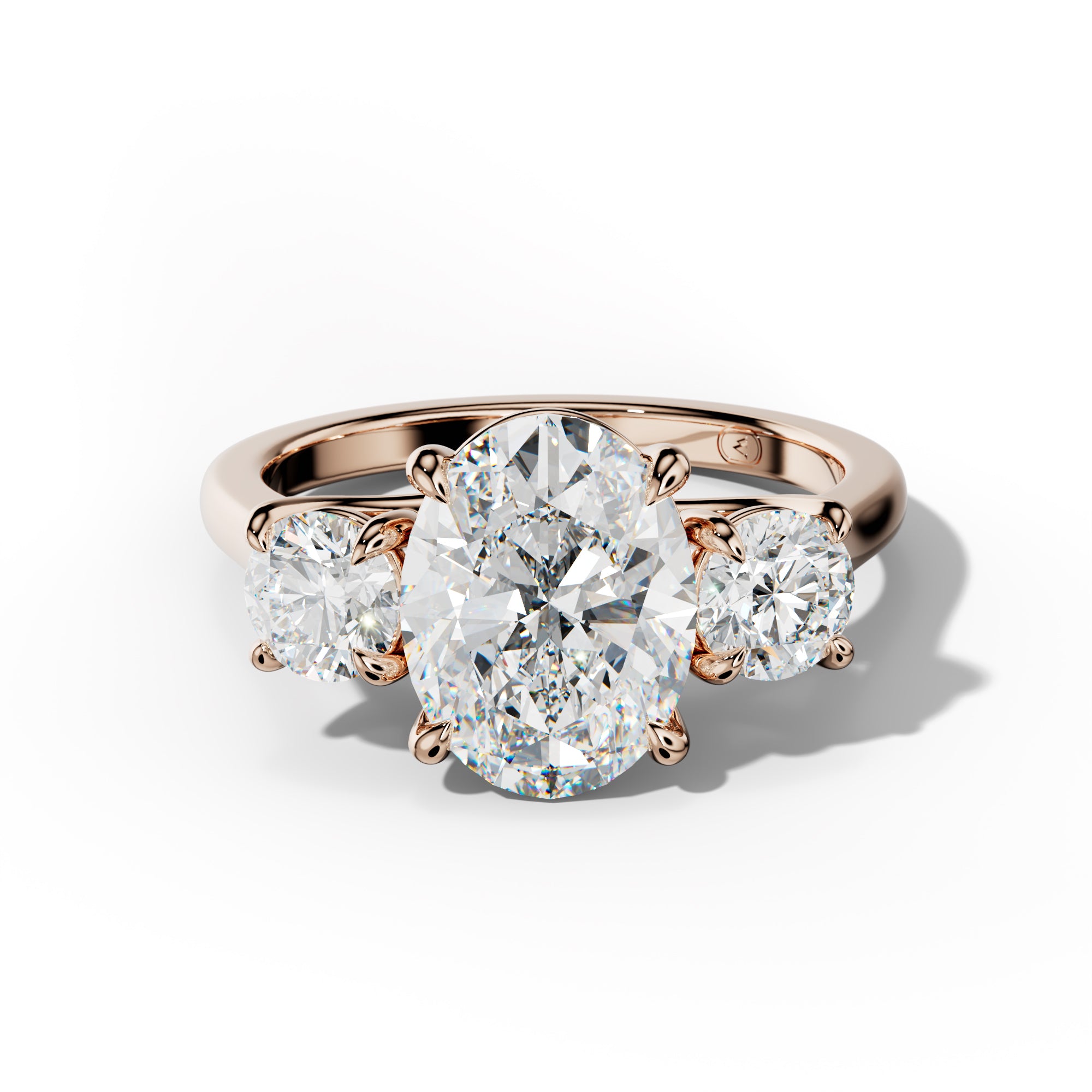 Noelle Oval Diamond Engagement Ring