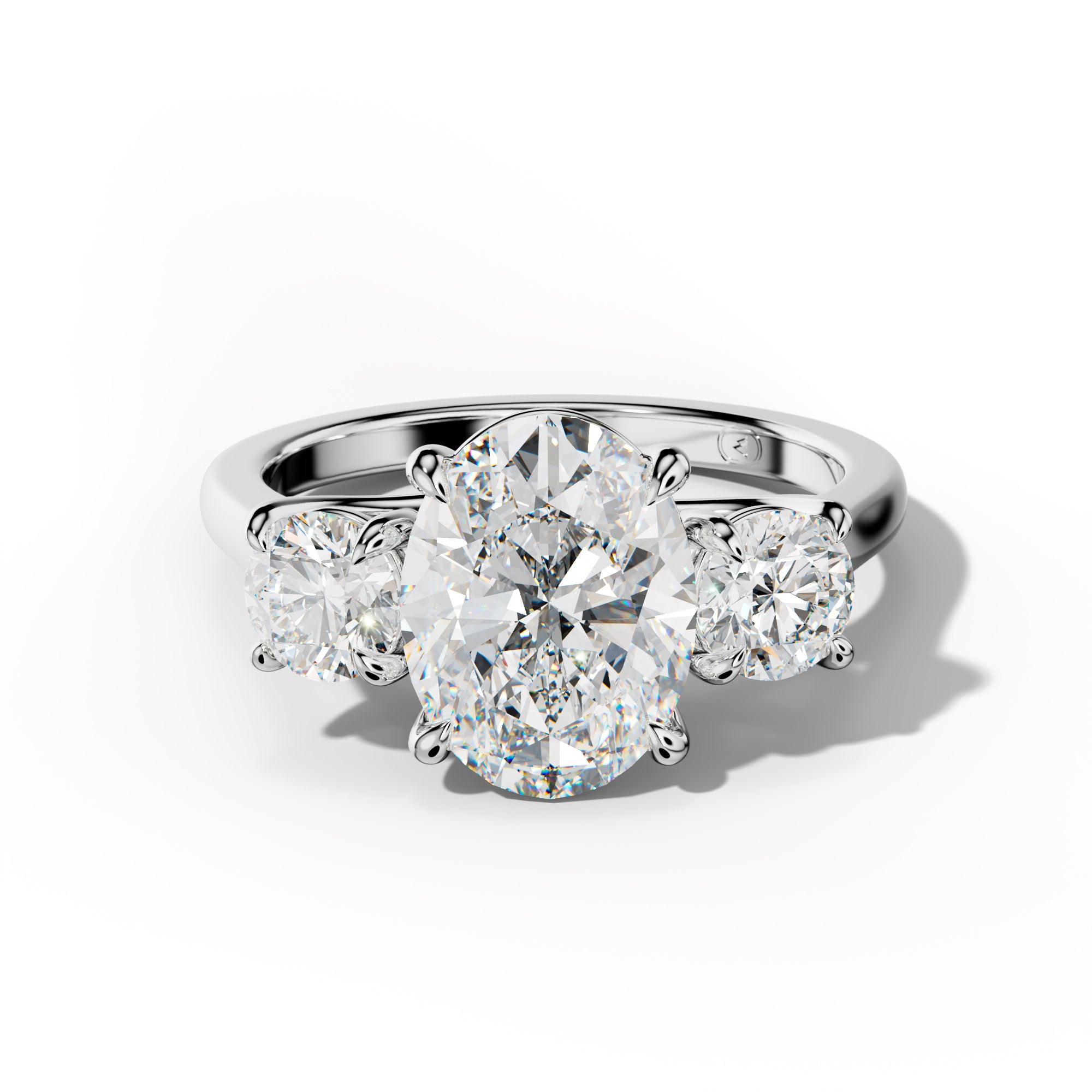 Noelle Oval Diamond Engagement Ring