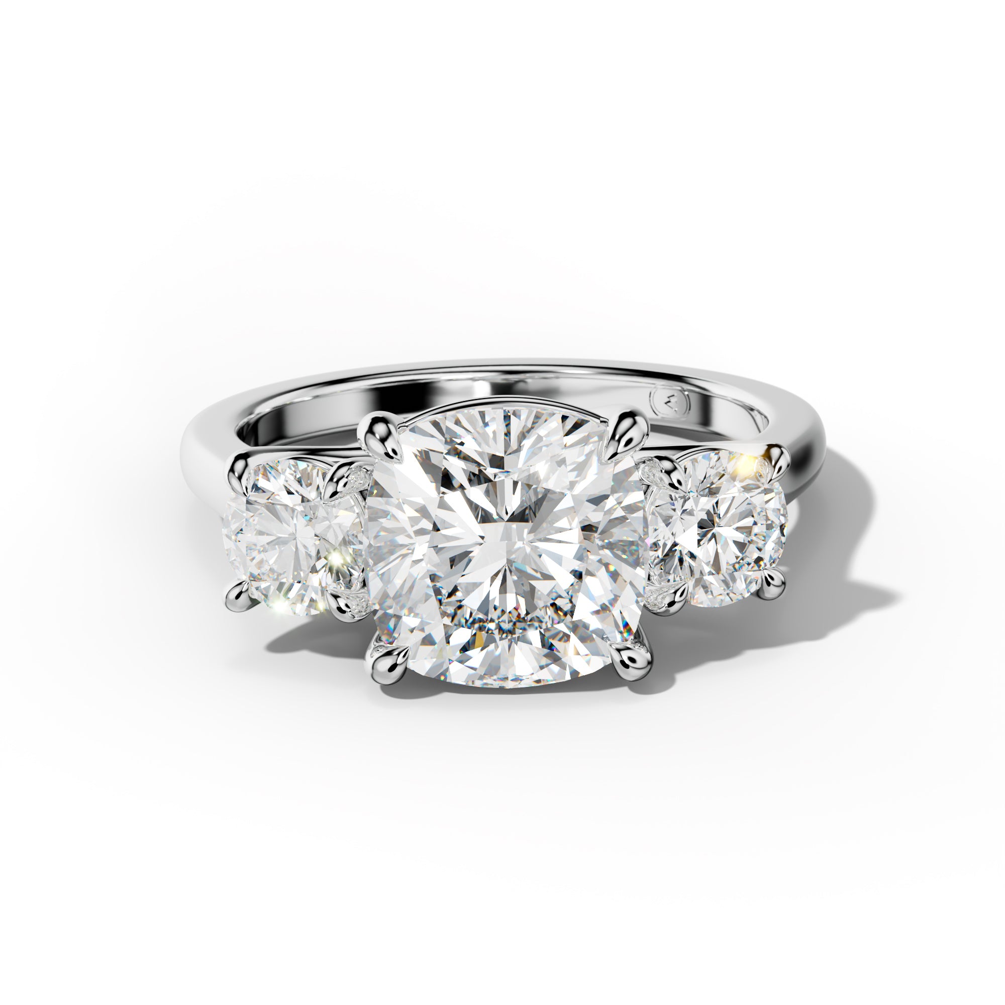 Noelle Cushion Cut Engagement Ring