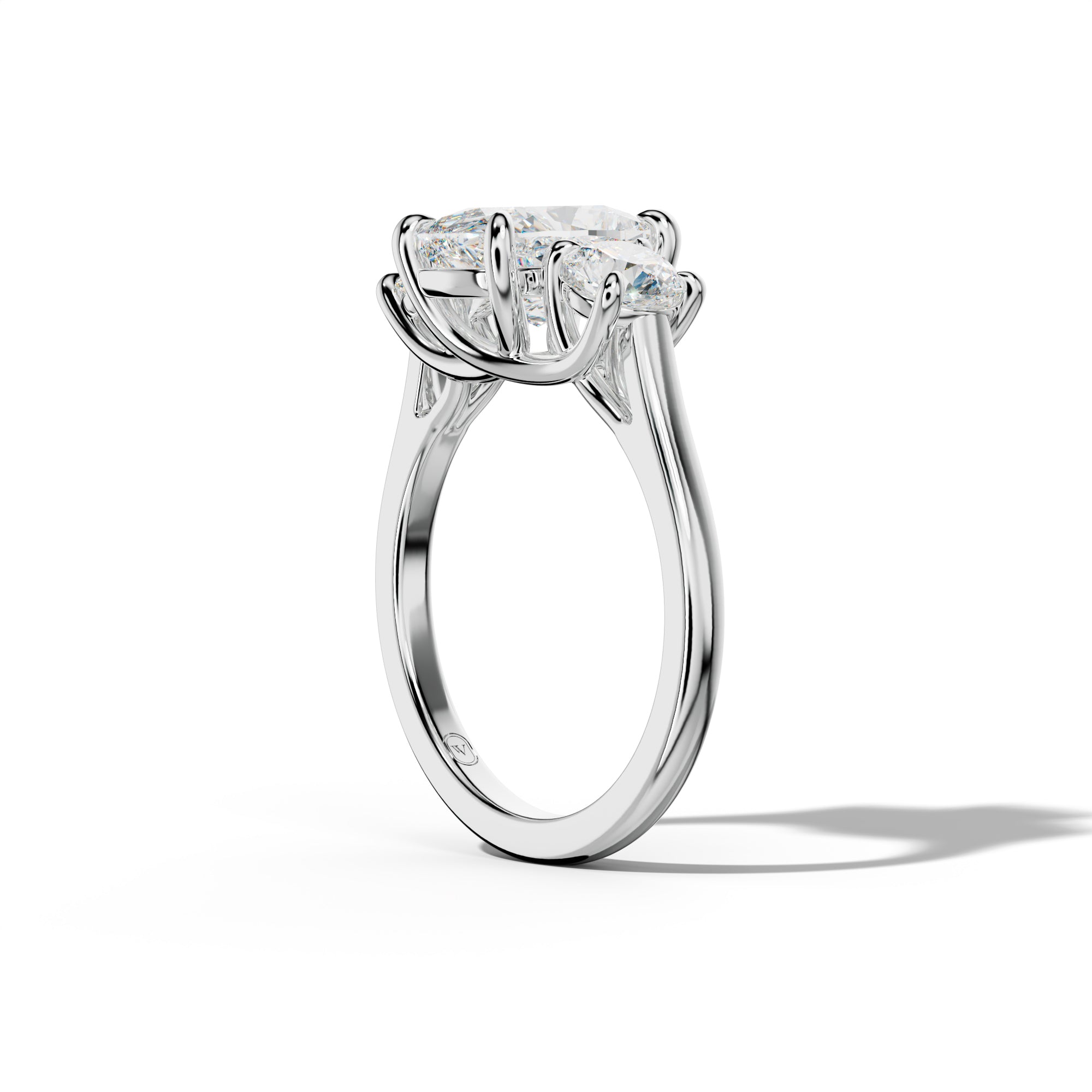 Noelle Elongated Cushion Cut Engagement Ring
