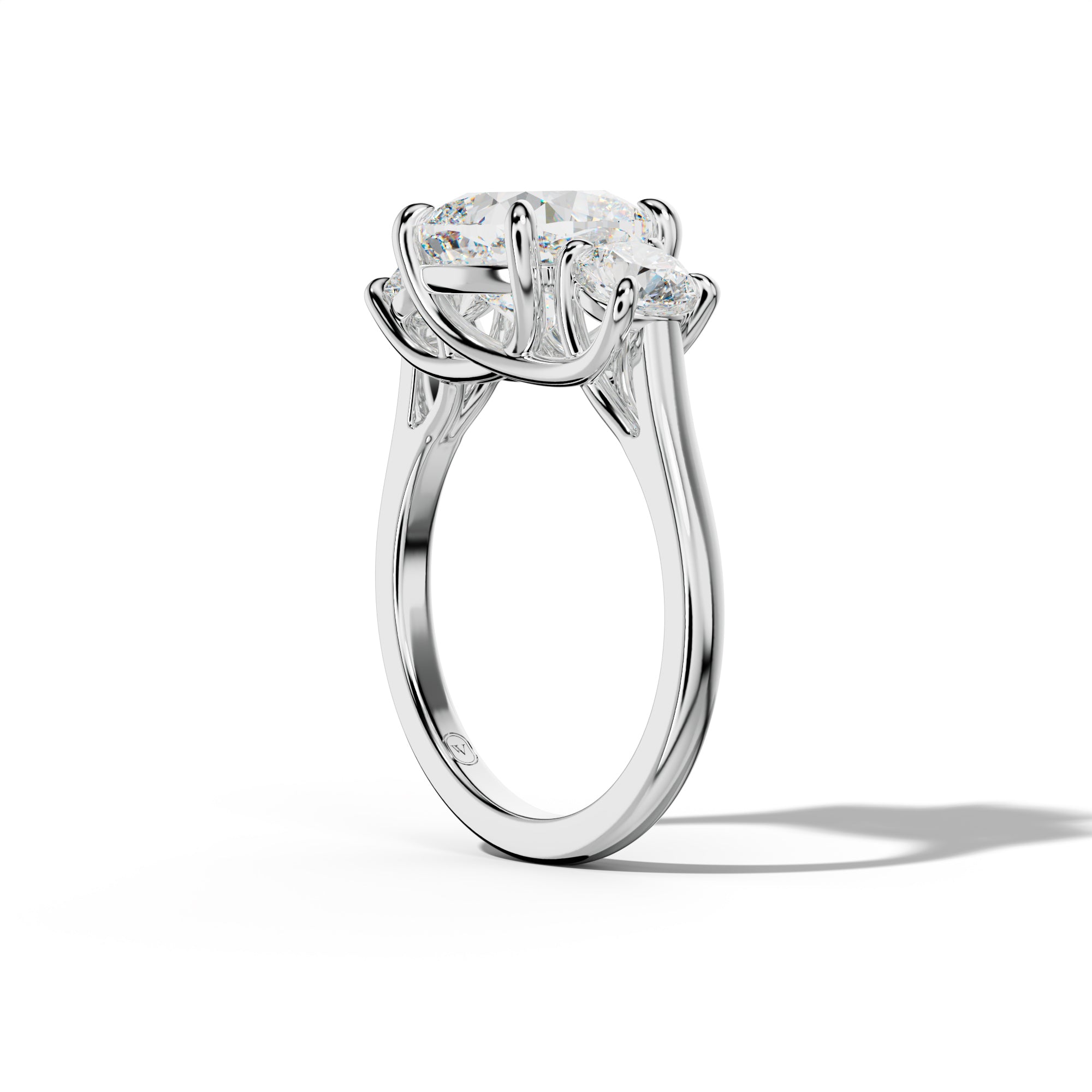 Noelle Cushion Cut Engagement Ring