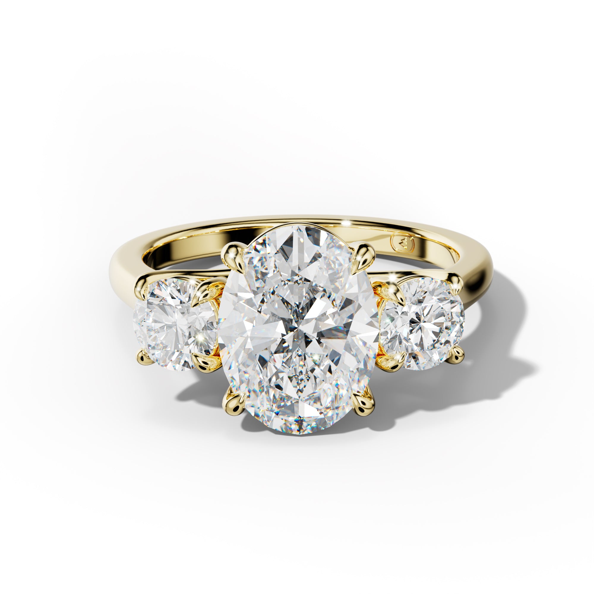 Noelle Oval Diamond Engagement Ring