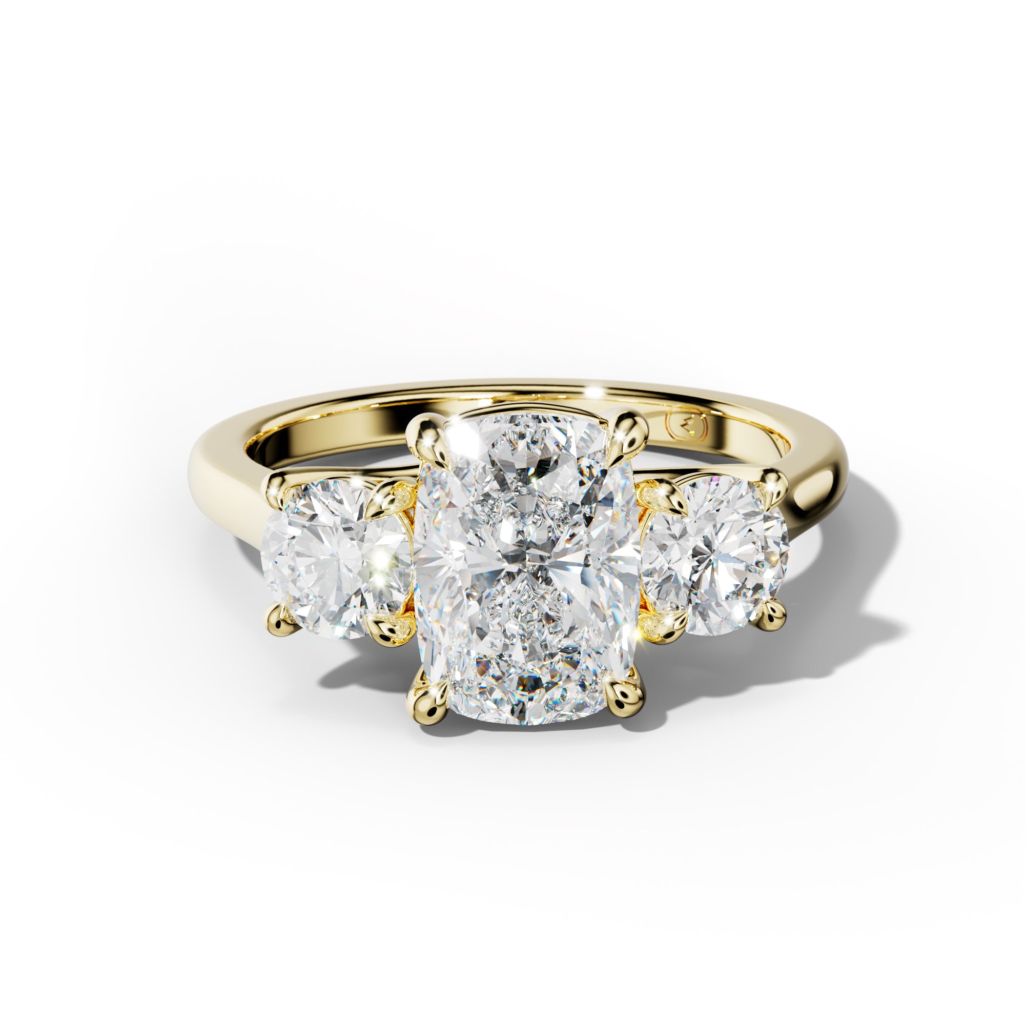 Noelle Elongated Cushion Cut Engagement Ring