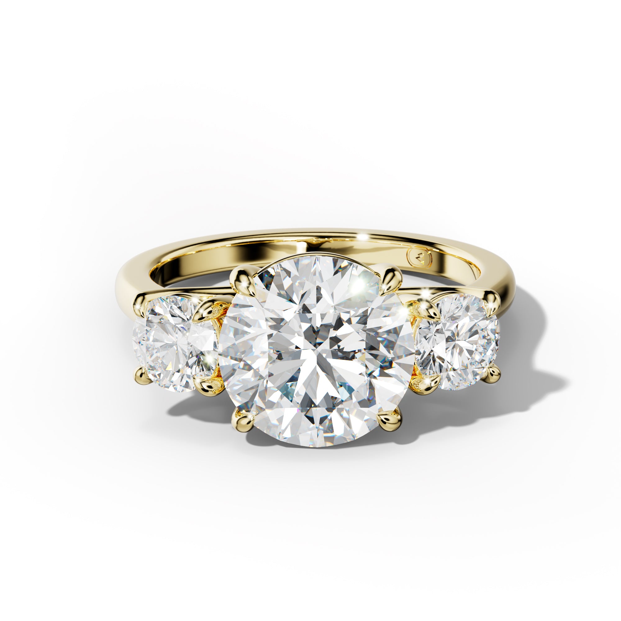 Noelle Round Diamond Engagement Ring