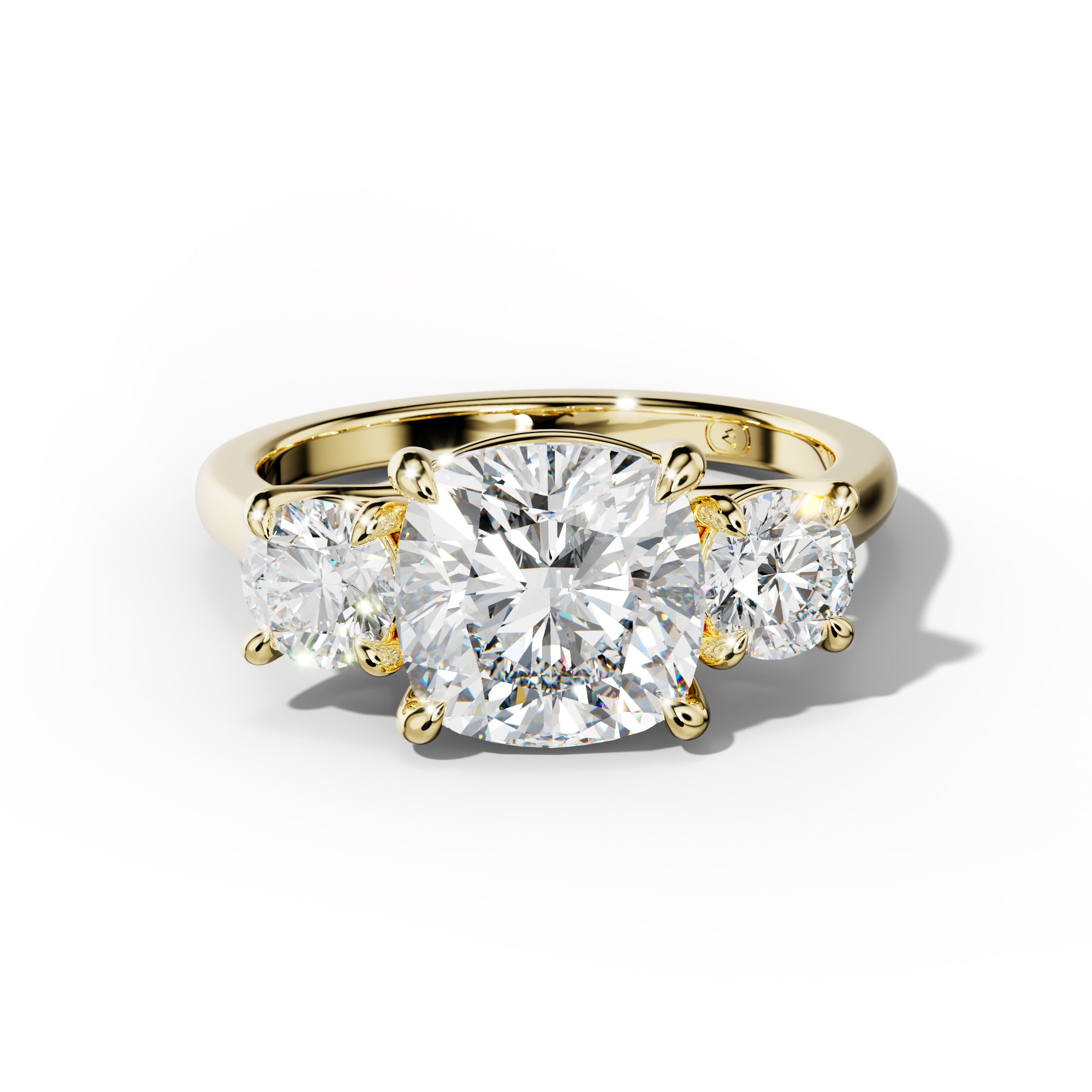 Noelle Cushion Cut Engagement Ring