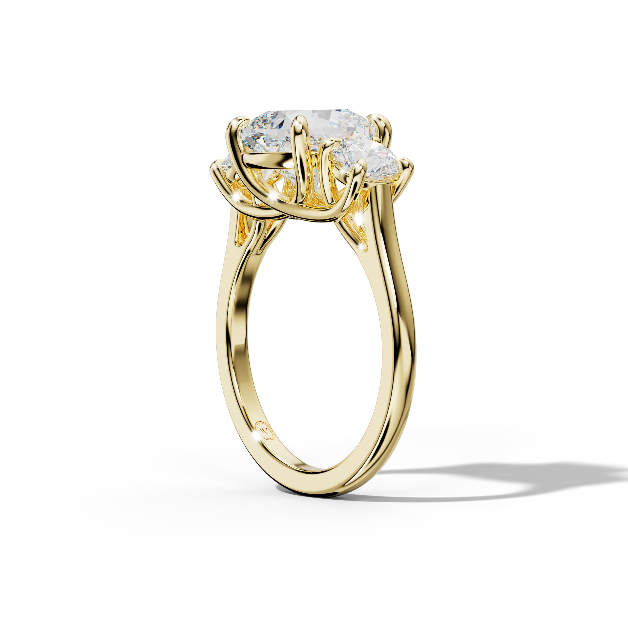 Noelle Cushion Cut Engagement Ring