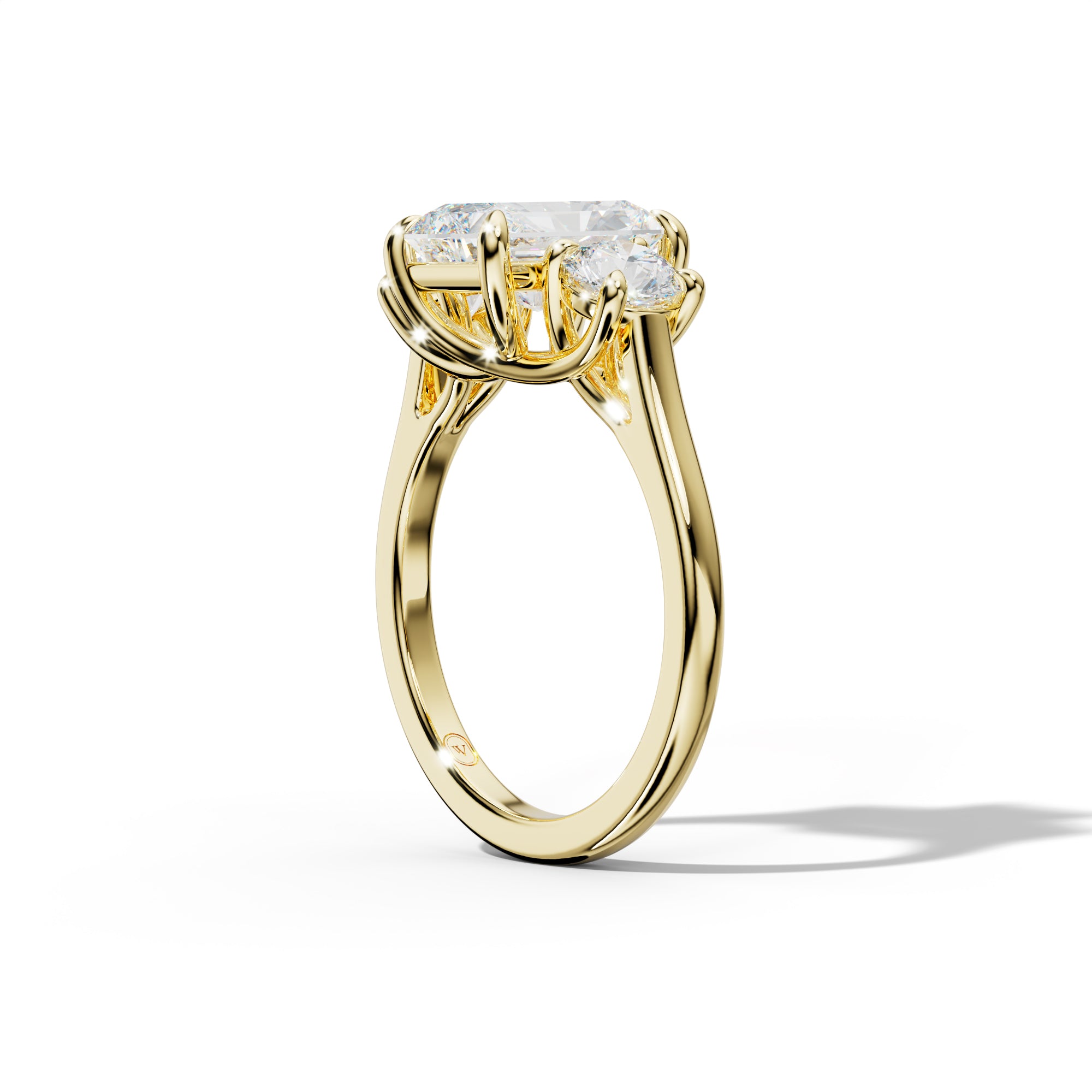 Noelle Radiant Cut Engagement Ring