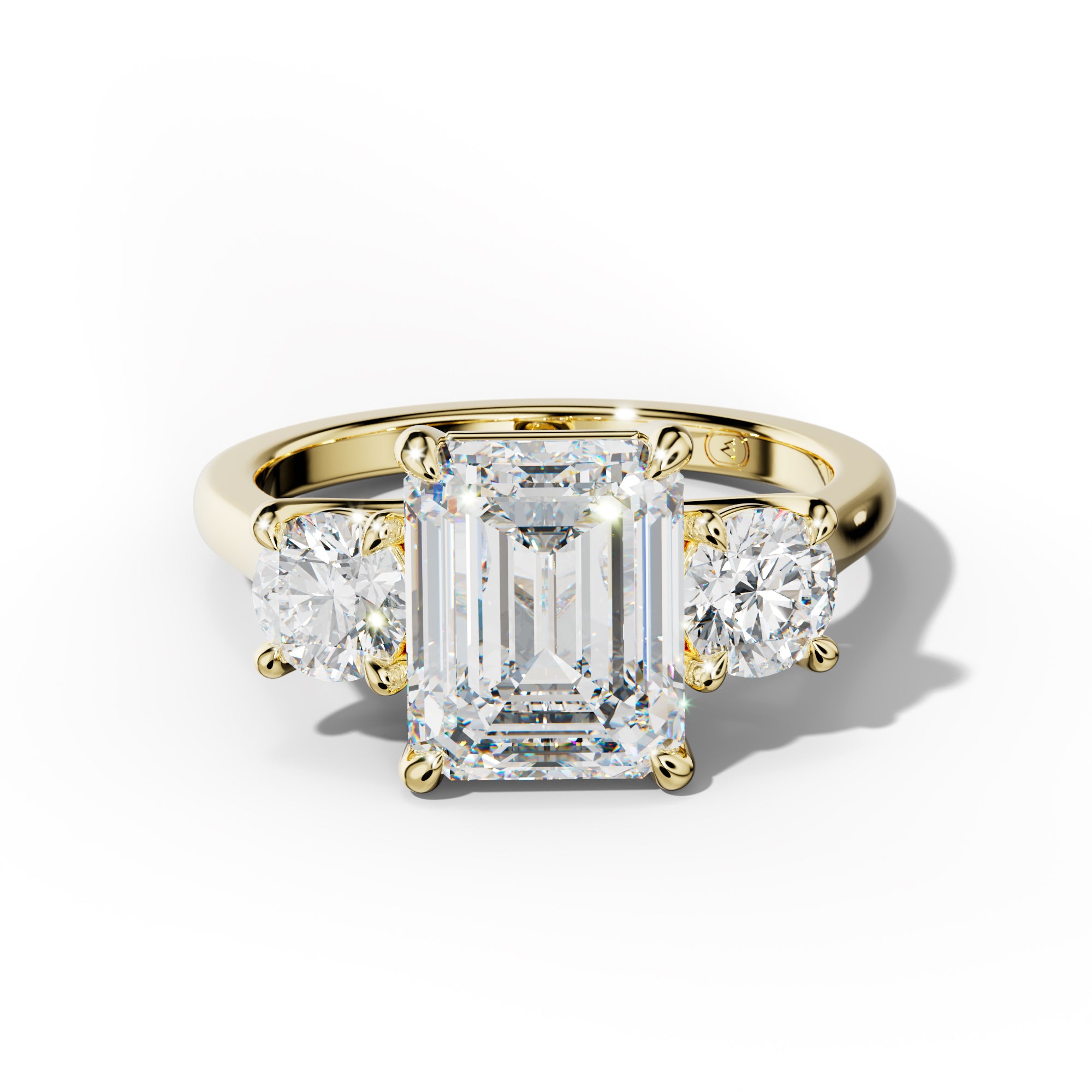 Noelle Emerald Cut Engagement Ring
