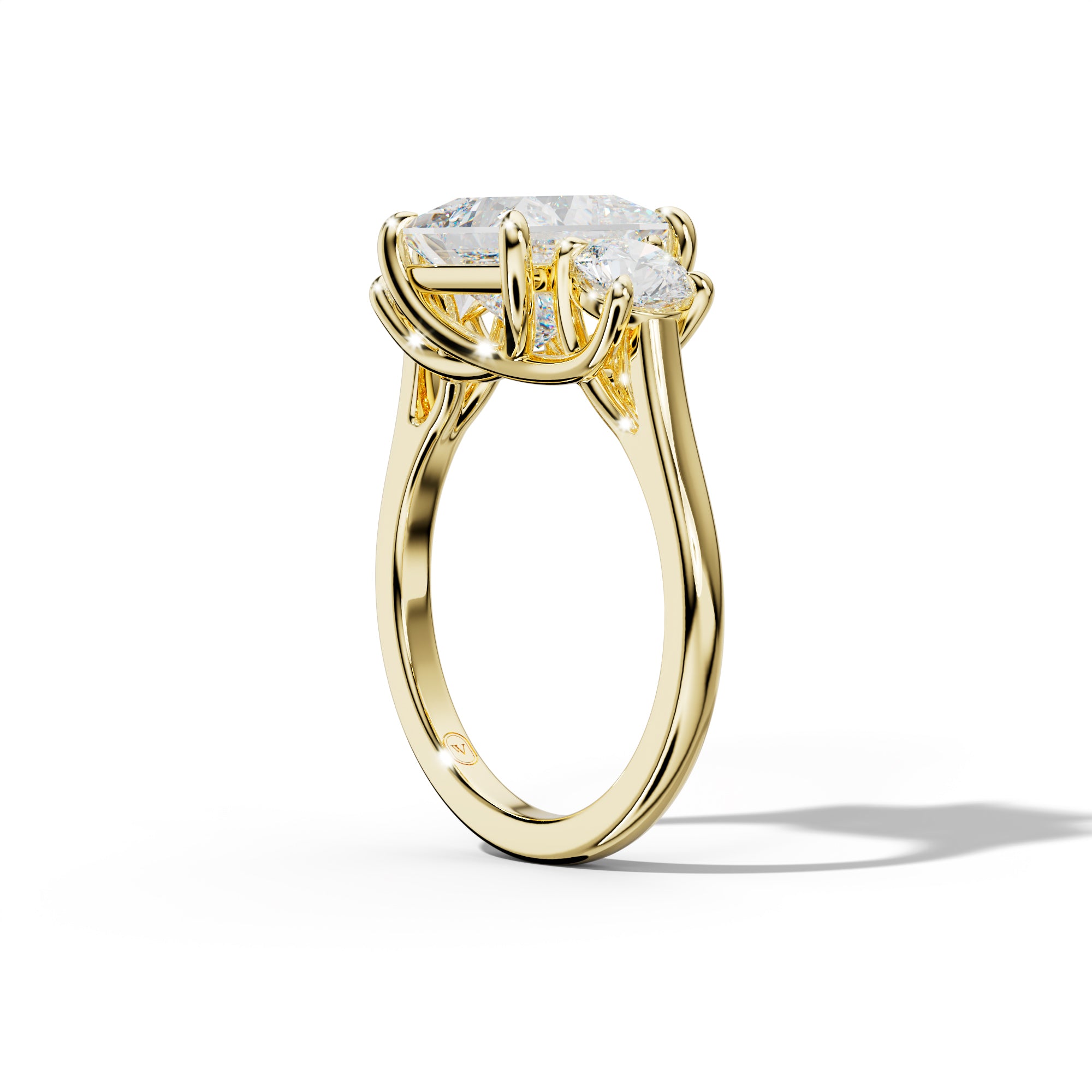 Noelle Princess Cut Engagement Ring