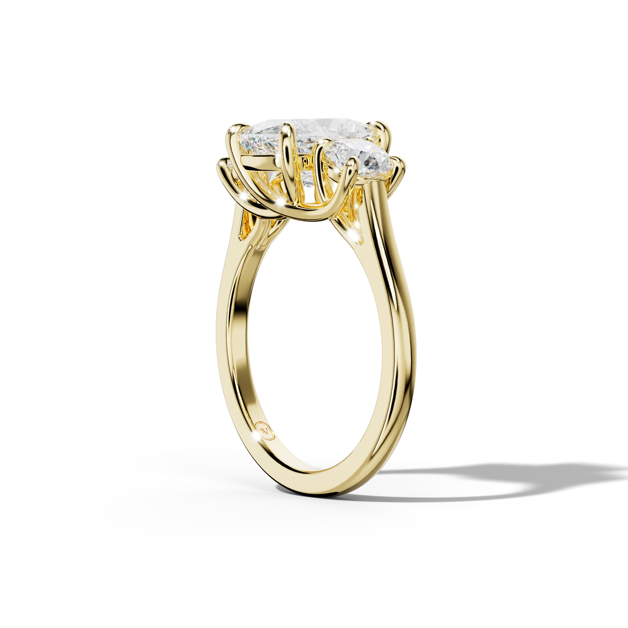 Noelle Elongated Cushion Cut Engagement Ring