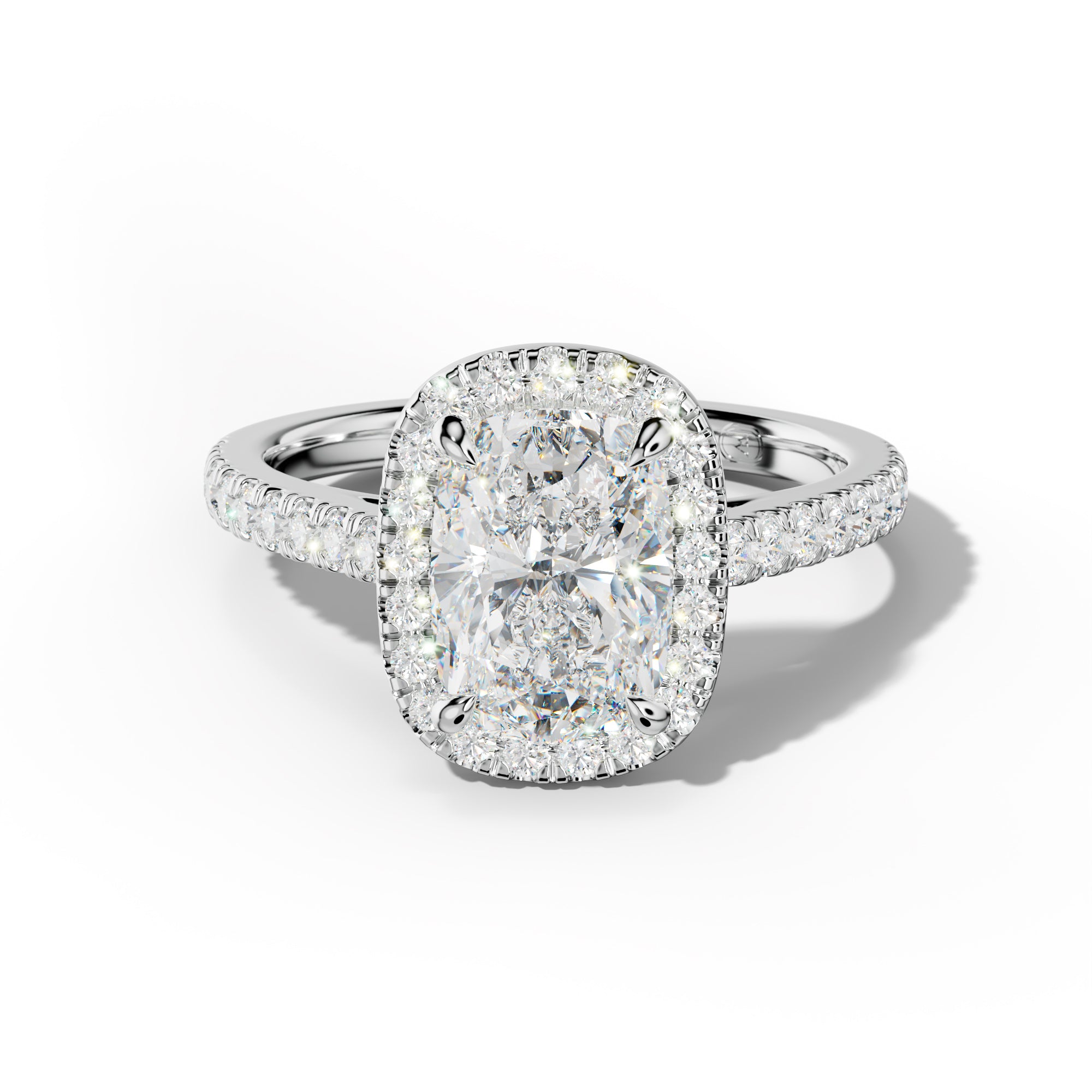 Aspen Elongated Cushion Cut Engagement Ring